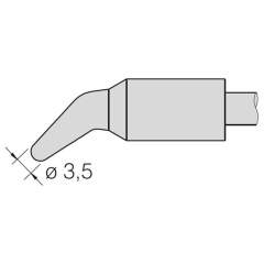 JBC C470026. Soldering tip for plastic rivets, D 3,5 mm, C470026