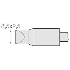 JBC C470039. Chisel-shaped soldering tip, 8.5x2.5 mm, C470039