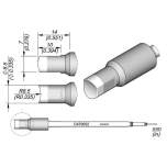 JBC C470052. Round connector cartridge R 8.5 for T470