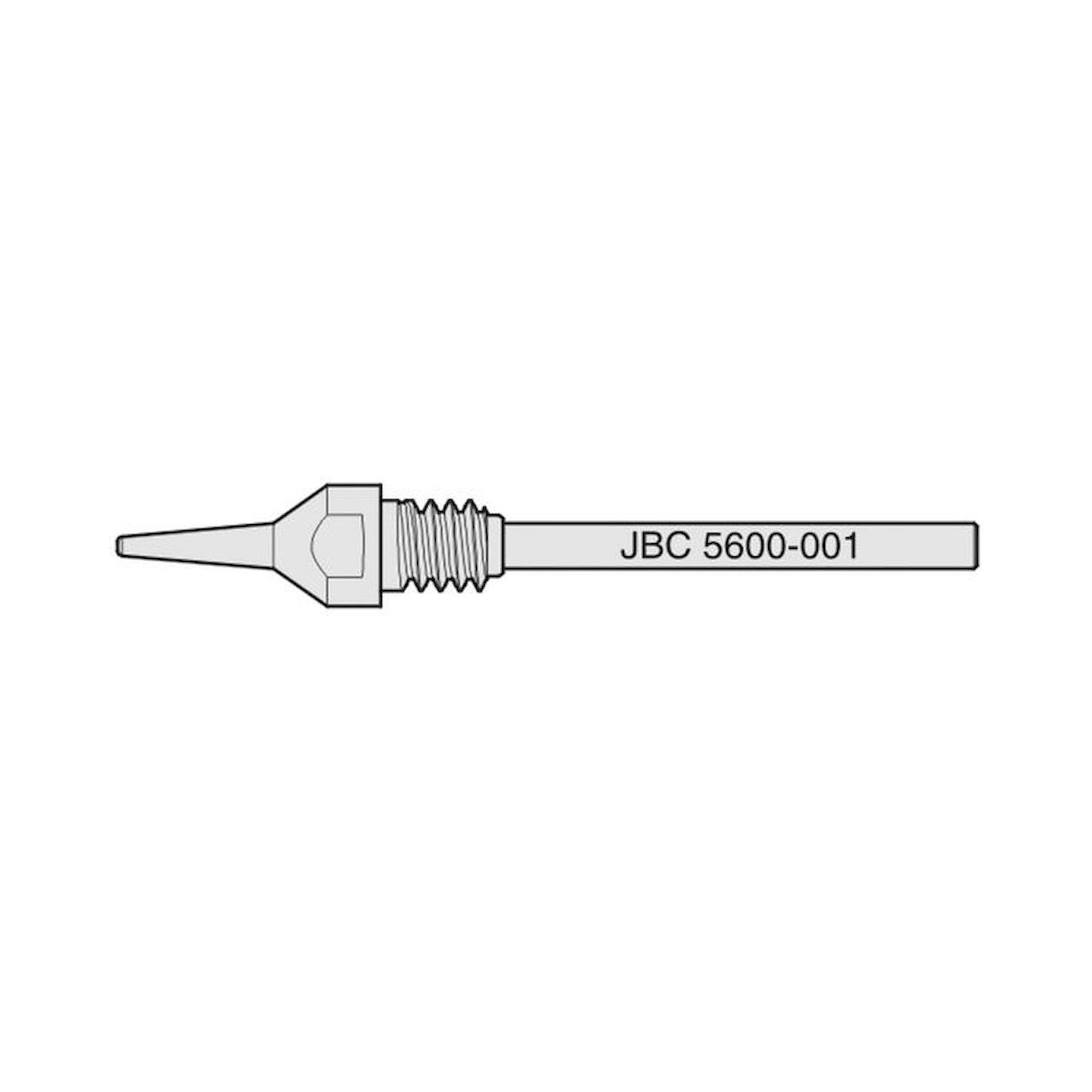 JBC C560001. Desoldering nozzle for pin with max. D 0.4 mm, C560001