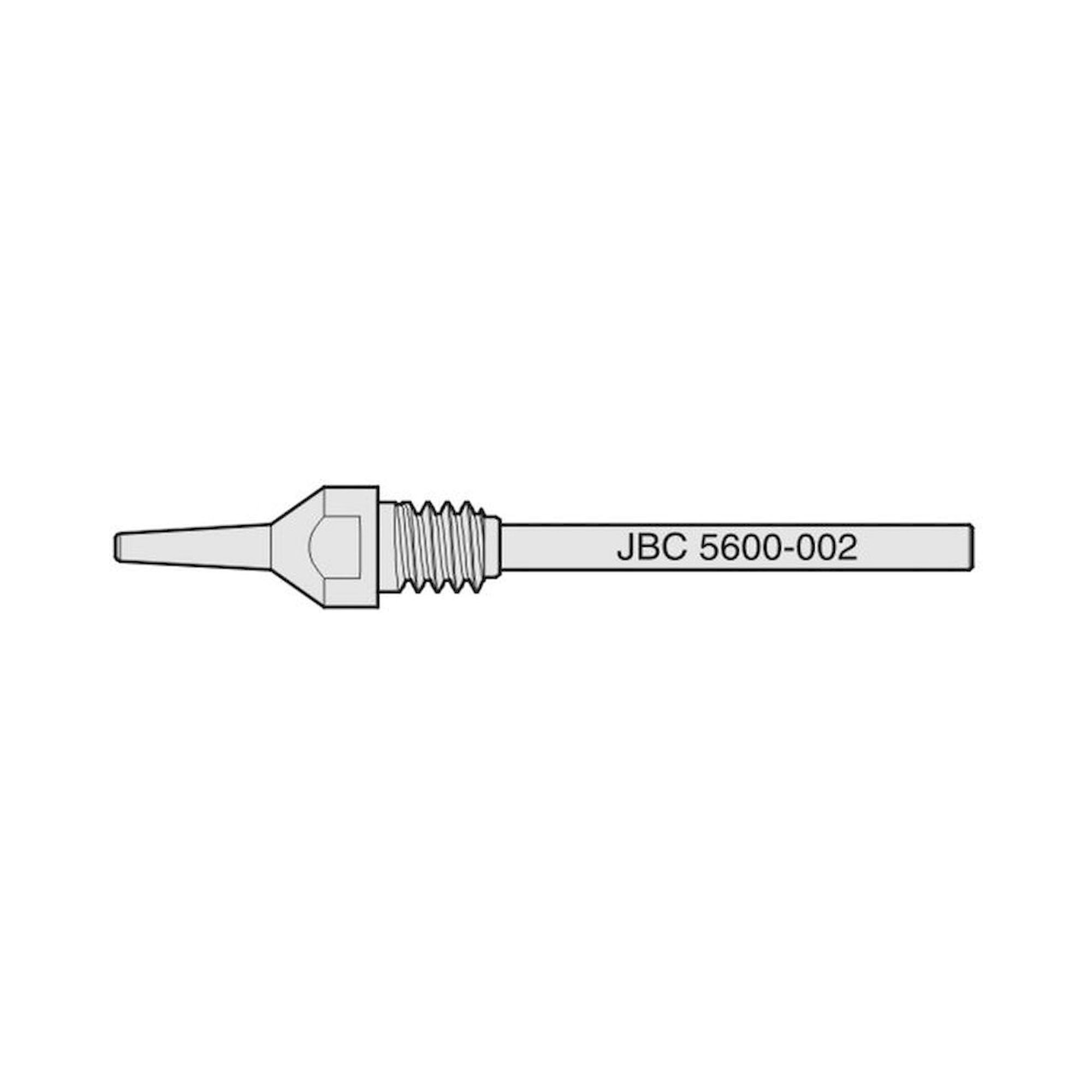 JBC C560002. Desoldering nozzle for pin with max. D 0.6 mm, C560002