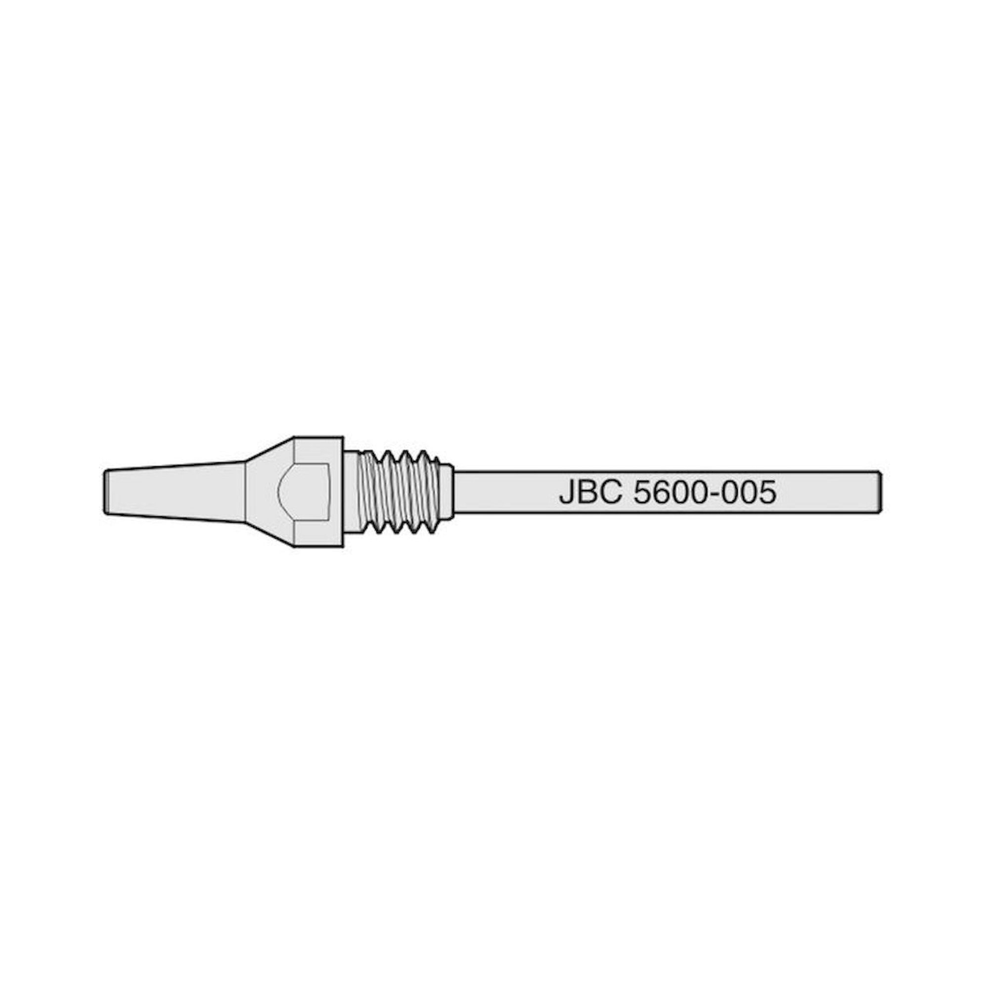 JBC C560005. Desoldering nozzle for pin with max. D 1.3 mm, C560005