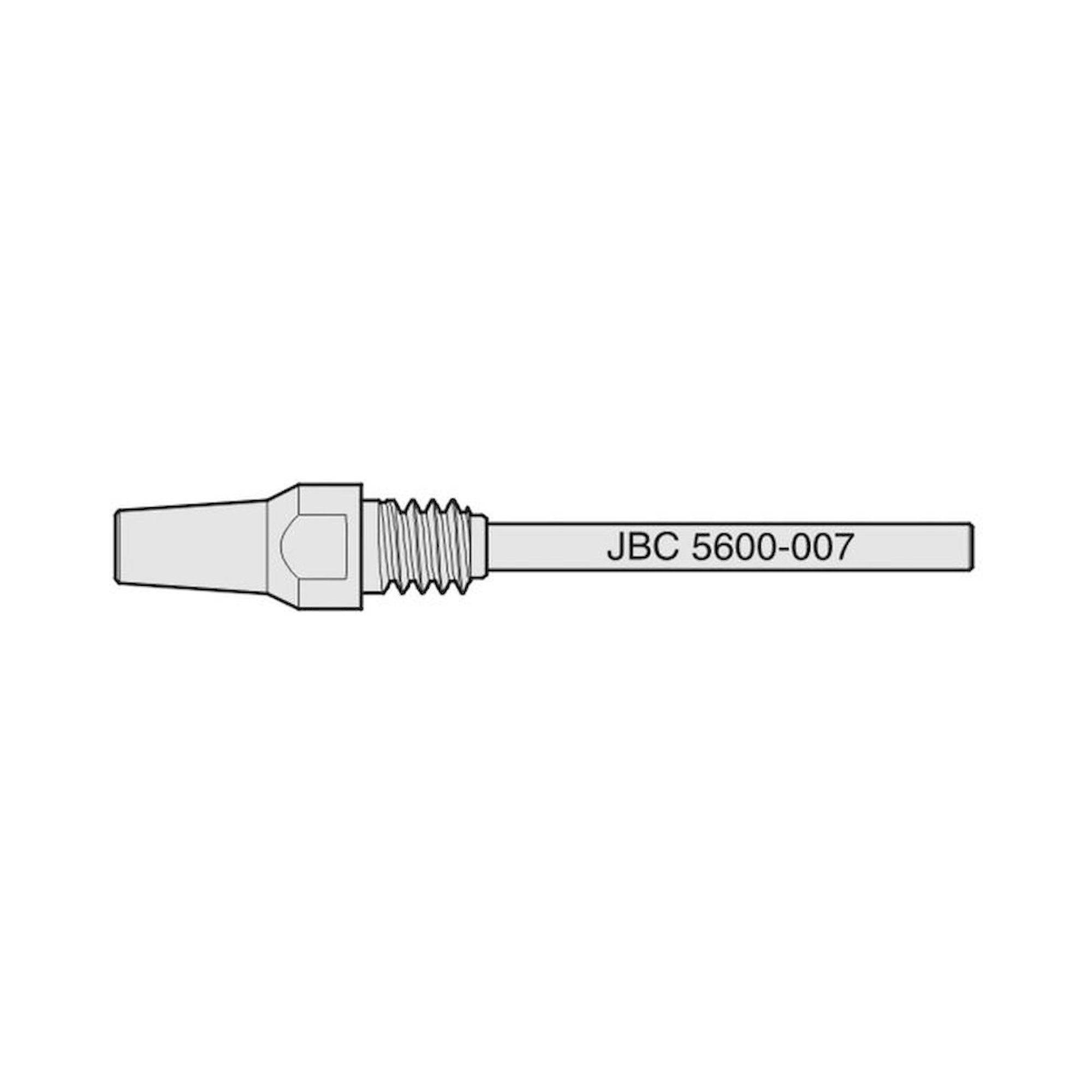JBC C560007. Desoldering nozzle for pin with max. D 2.2 mm, C560007