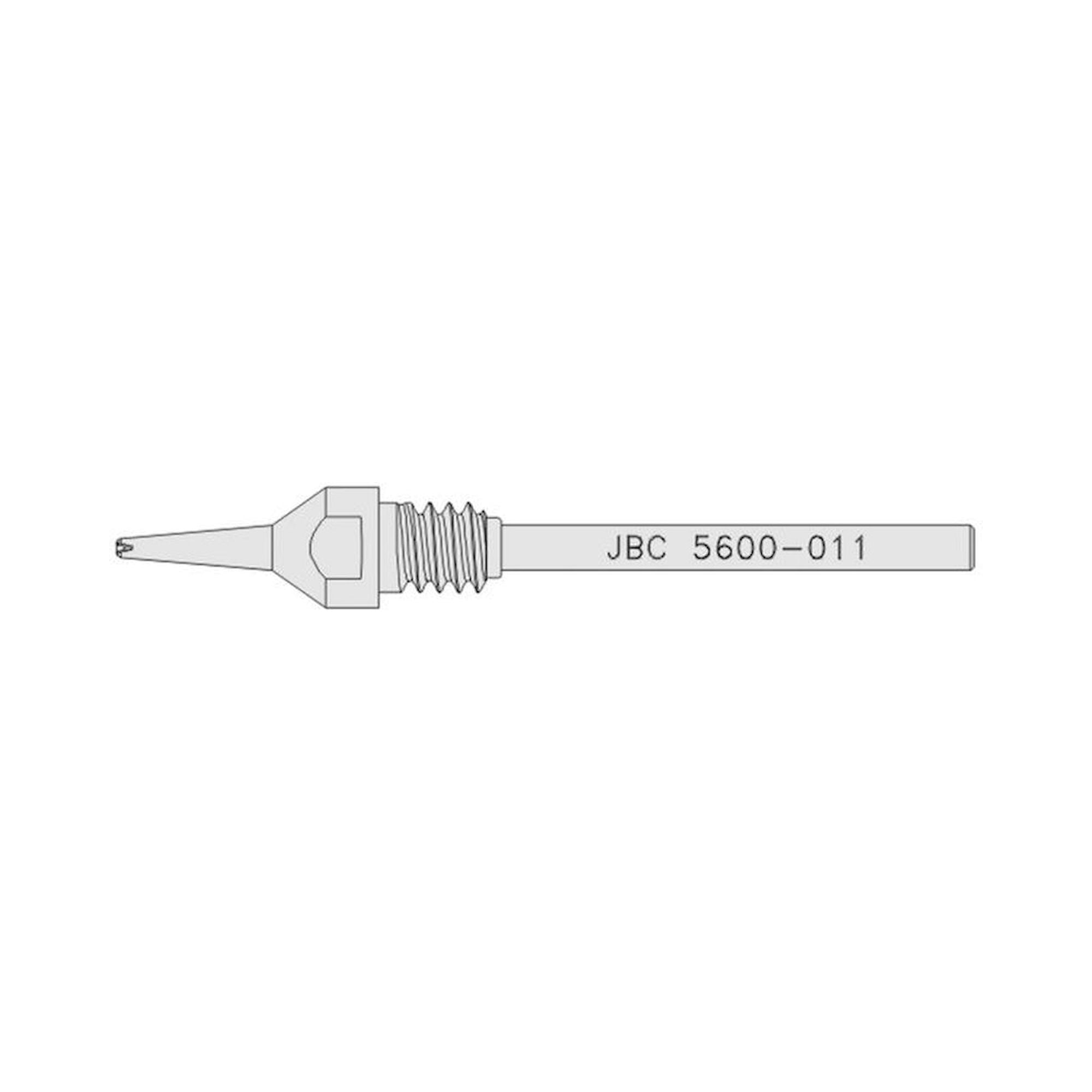 JBC C560011. Desoldering nozzle for pad cleaning, 0.6 mm, C560011