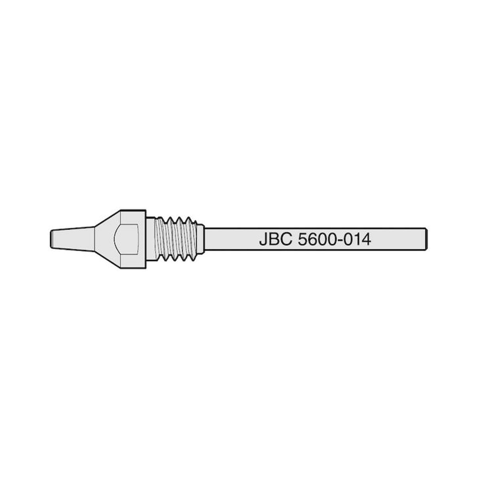 JBC C560014. Desoldering nozzle for pin with max. D 0.6 mm, C560014