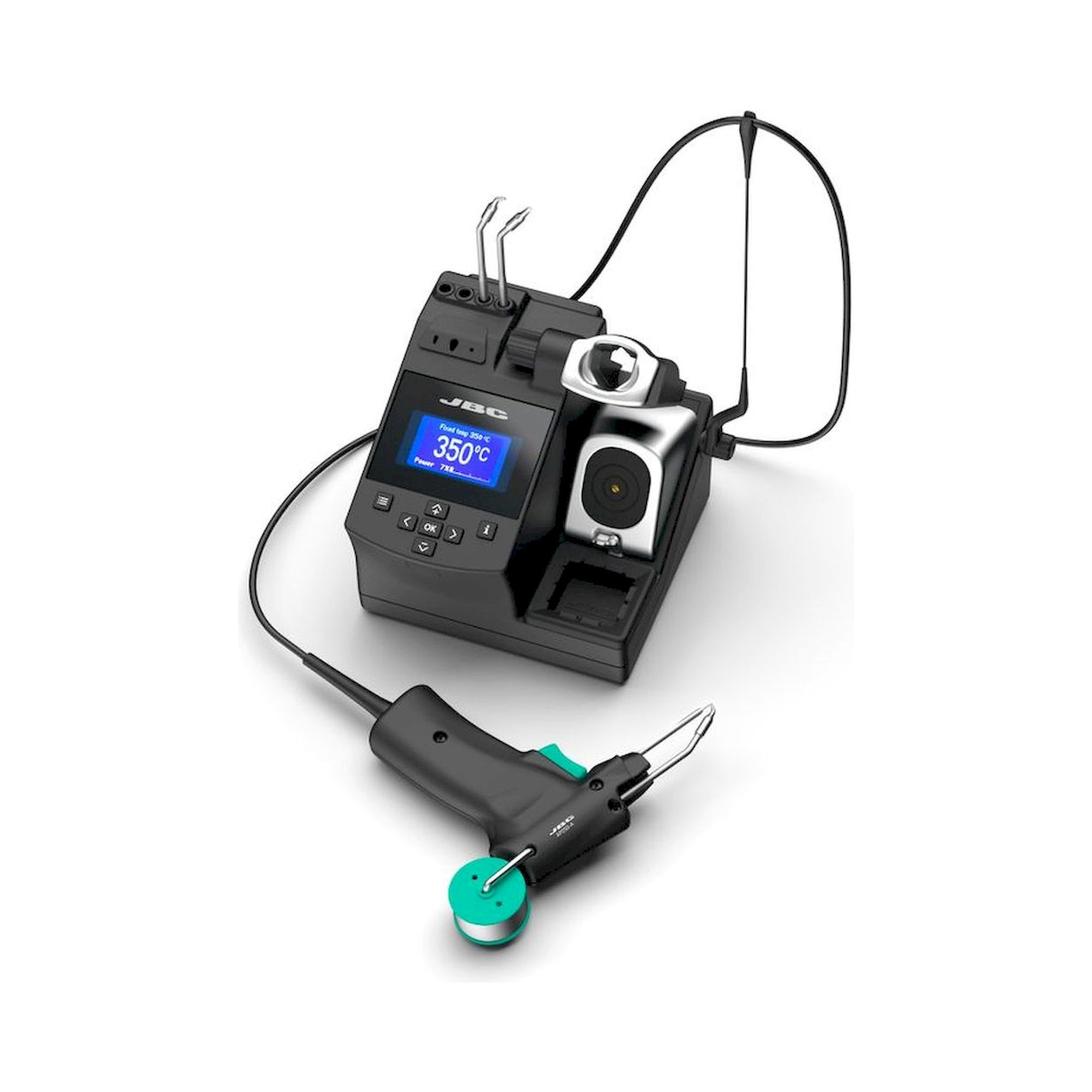 JBC CA-2QG. CA Lötstation m. Lötdrahtzuführung, inkl. AP250-A, CA-2QF