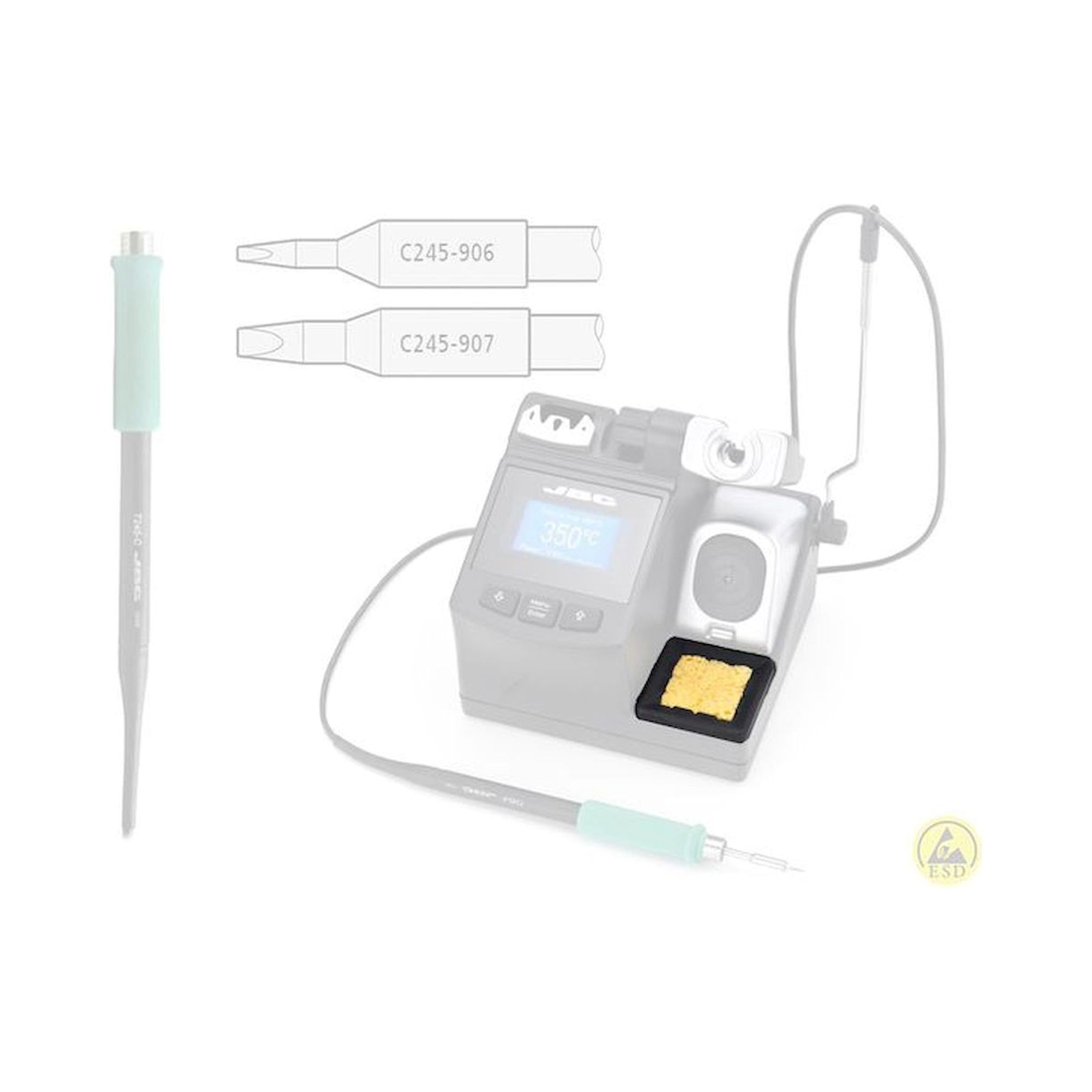 JBC CL7984. Solder stripping tray for CD station