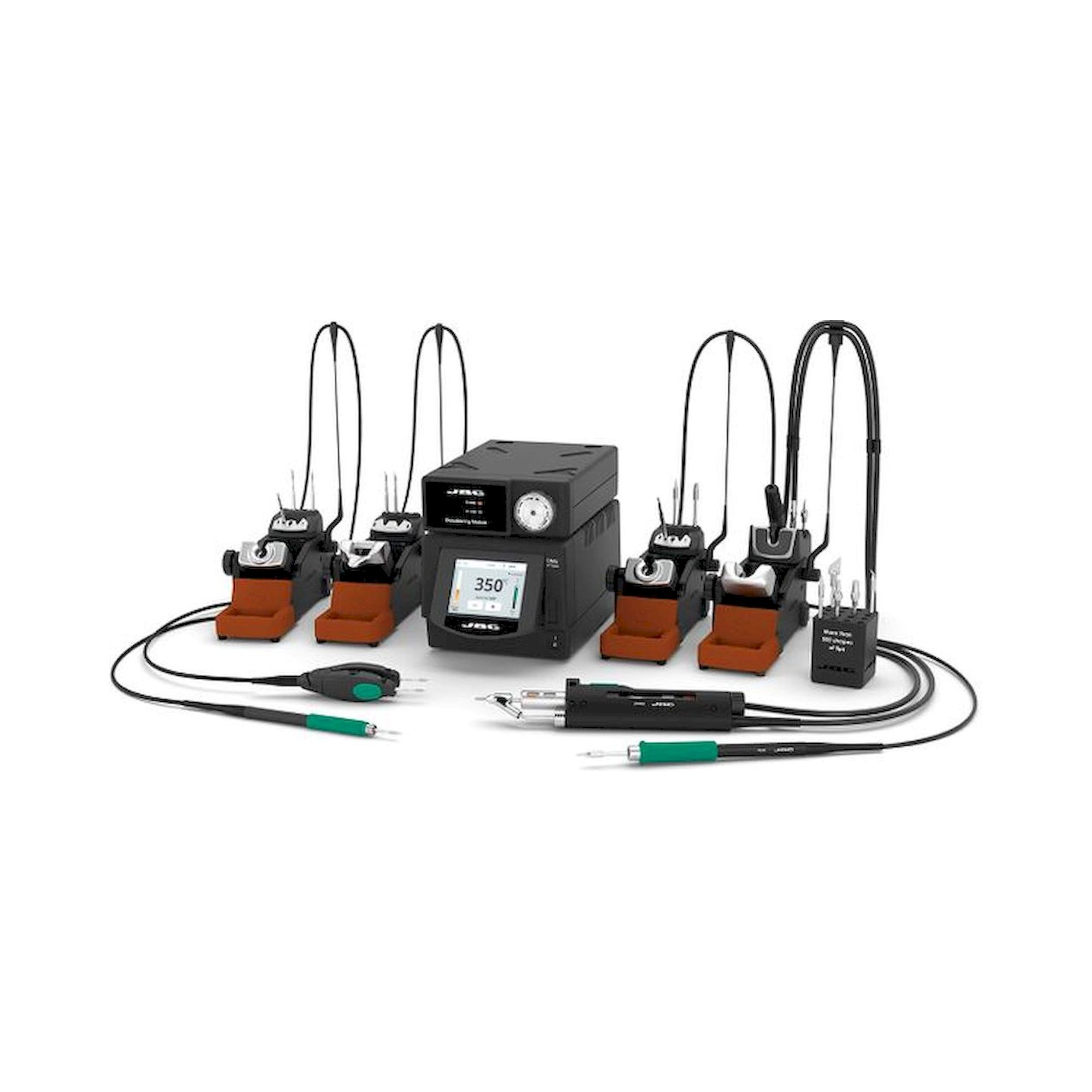 JBC DMPSE-2QB. 4-Tool Rework Station with MSE electric Desoldering module