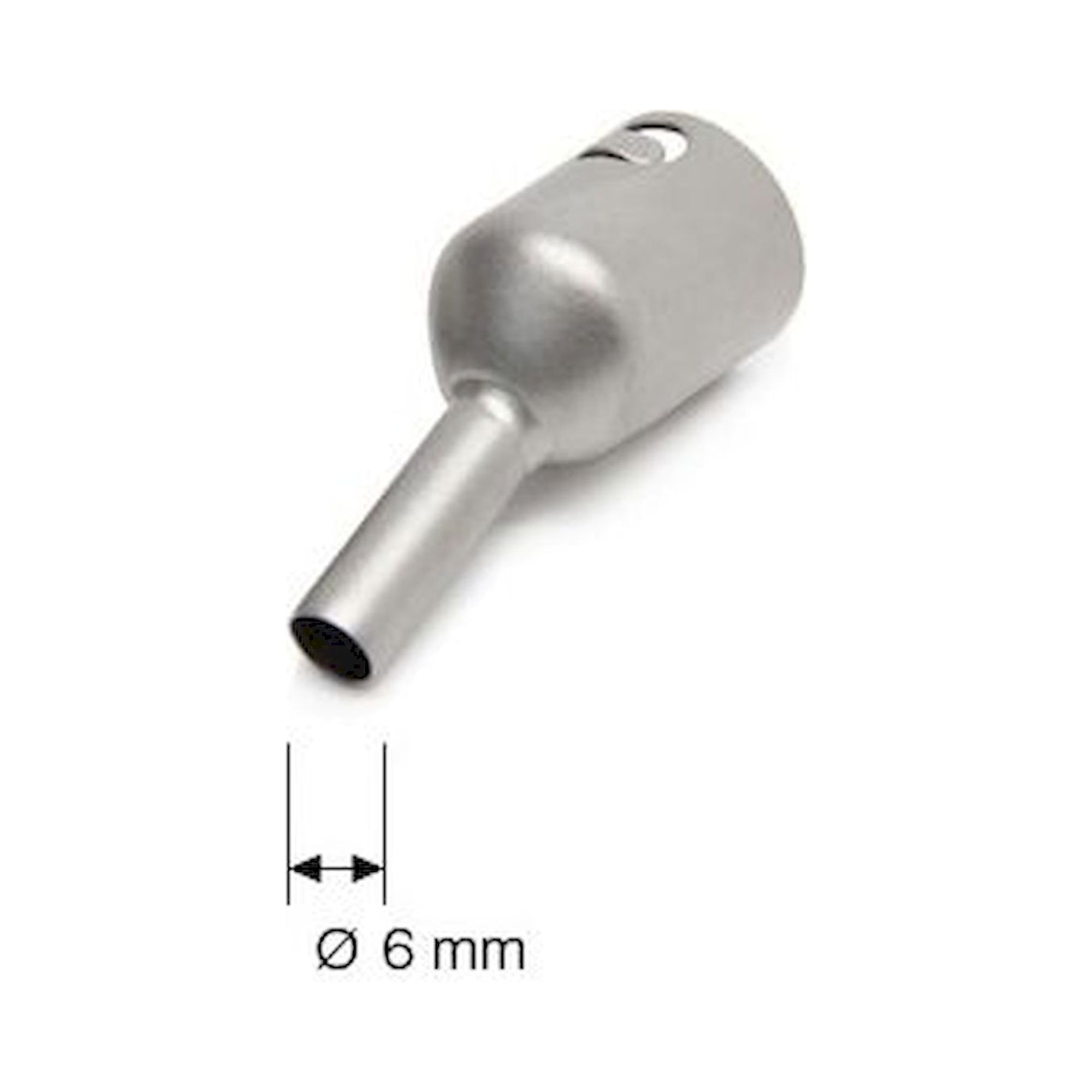 JBC JN2012. Hot air nozzle, 18° bent, for JT-T2A, various diameters