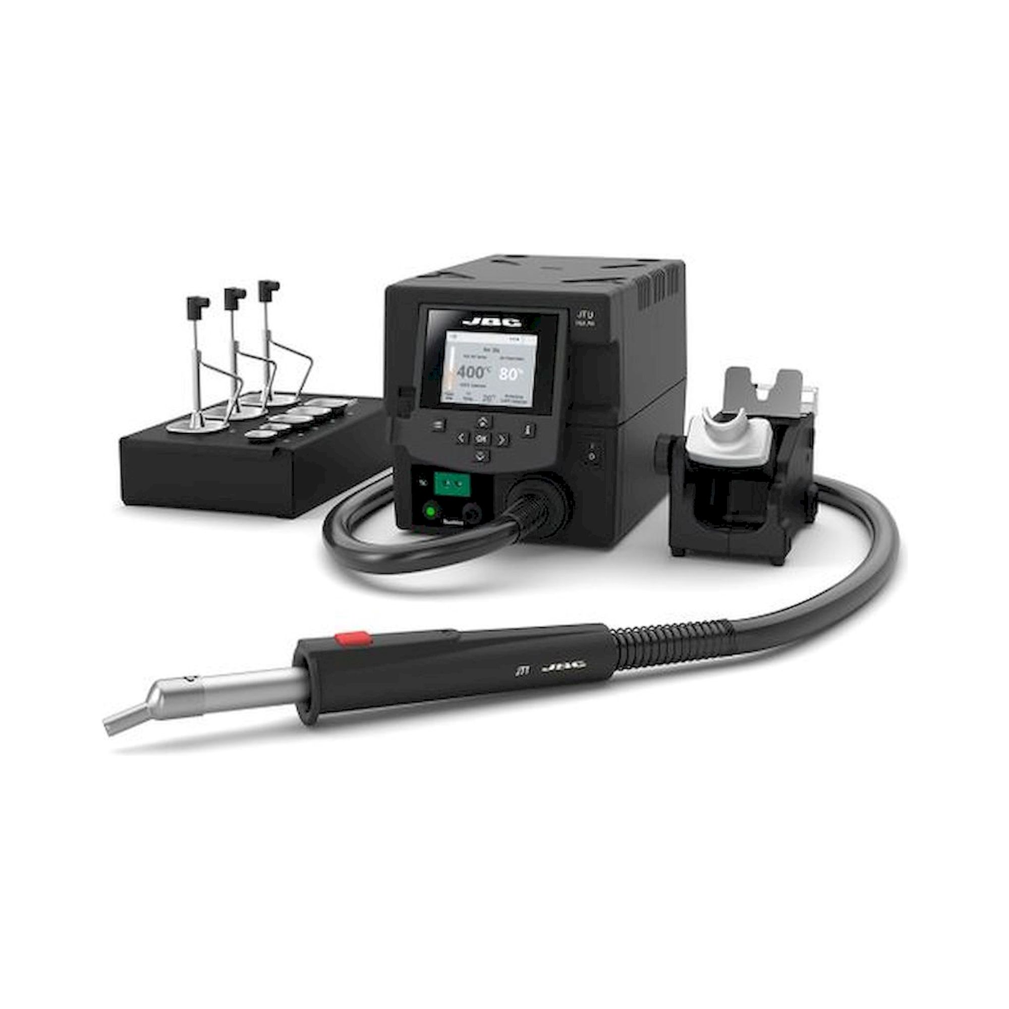 JBC JTSE-2B. Station à air chaud Power 700 W, avec support d'aspiration ESHT