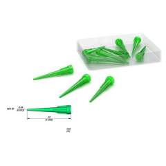 JBC ND18P. Dosing needles conical, plastic 18G, 10 pieces
