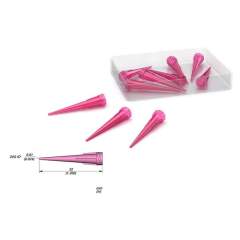 JBC ND20P. 20 G Dosing needle conical pink, 10 pieces