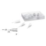 JBC ND27S6. Dosing needles straight stainless steel 27G, 10 pieces