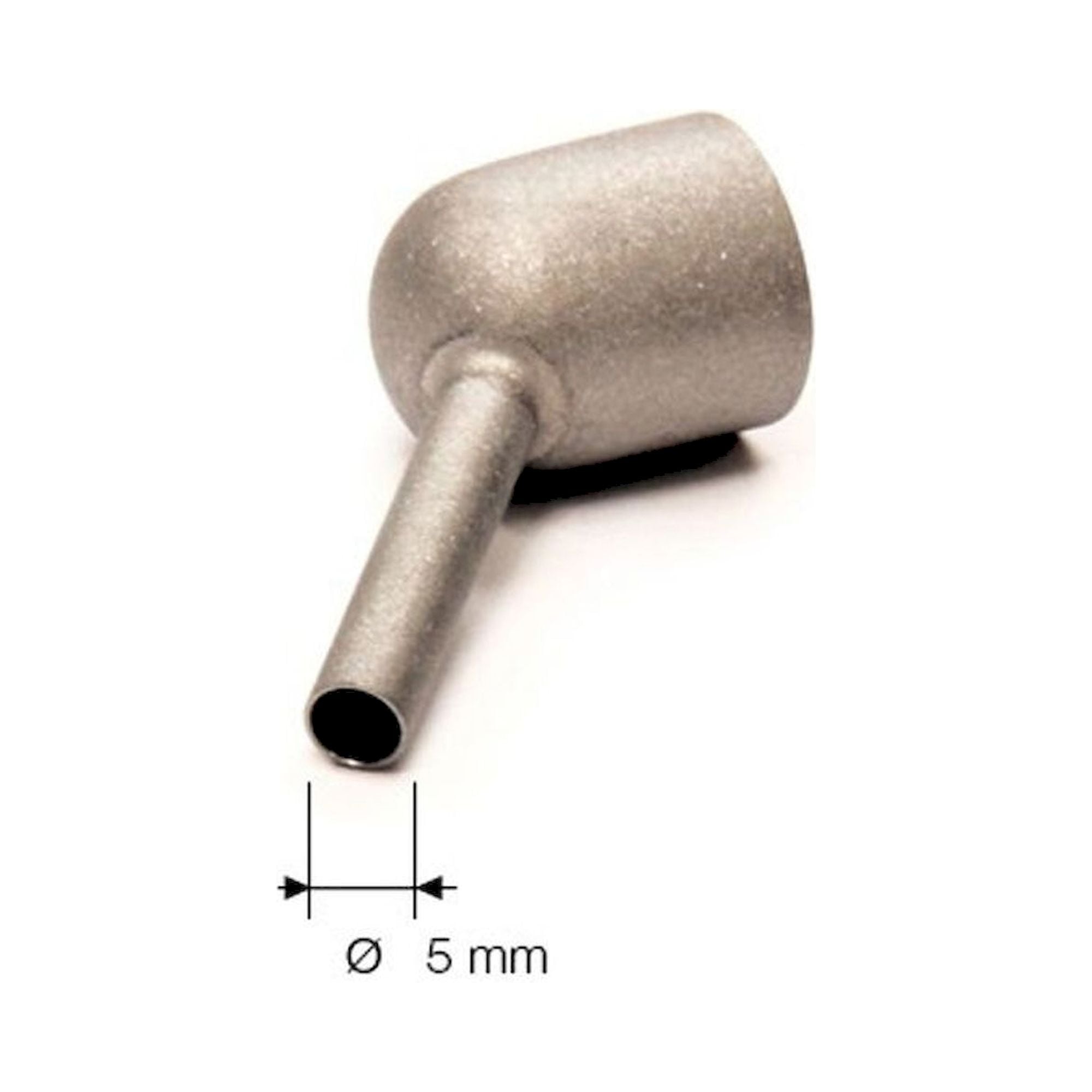 JBC TN9561. Hot air nozzle, 45° bent, for TE-TB, various diameters