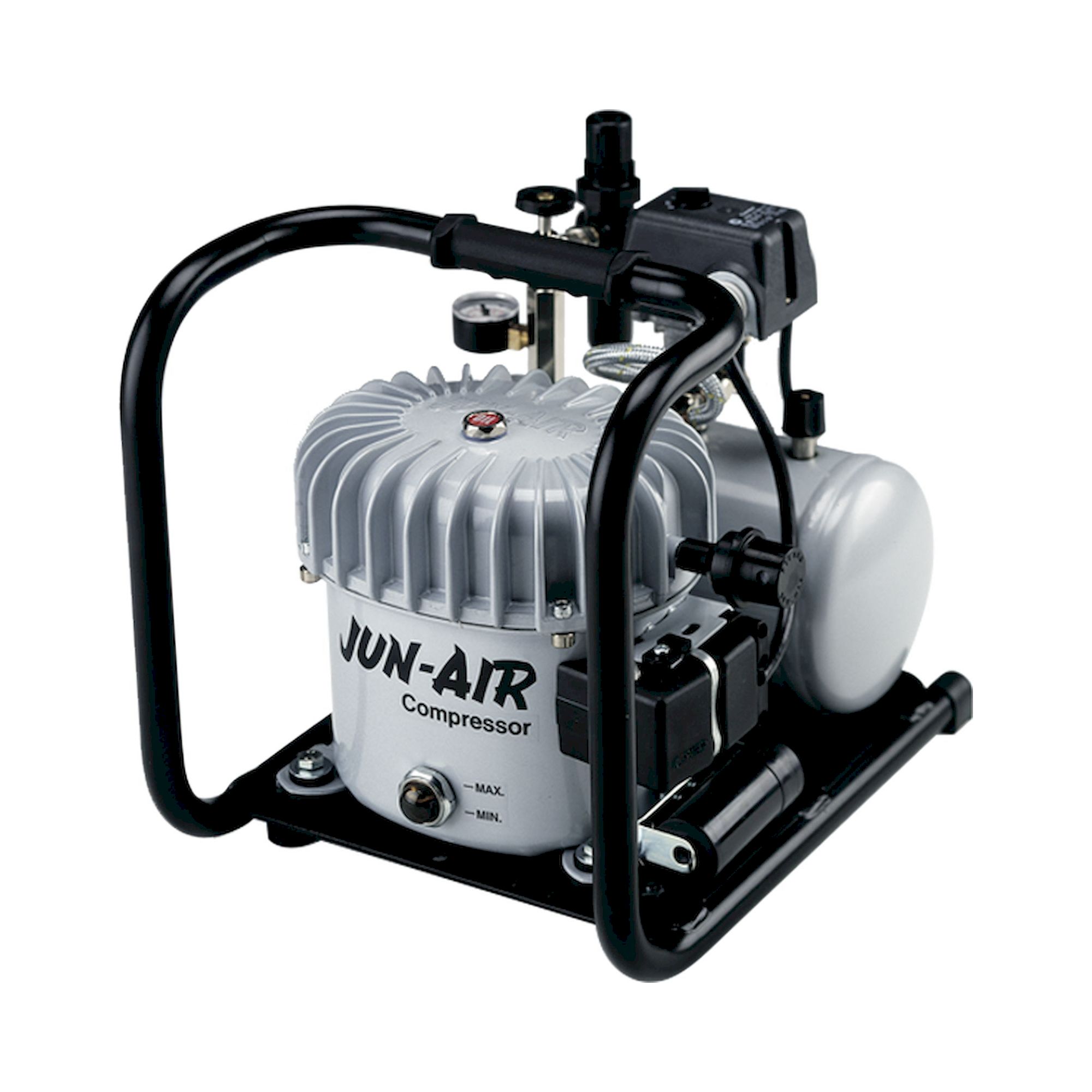 Jun-Air 6-4. Öl-geschmierte Kompressor