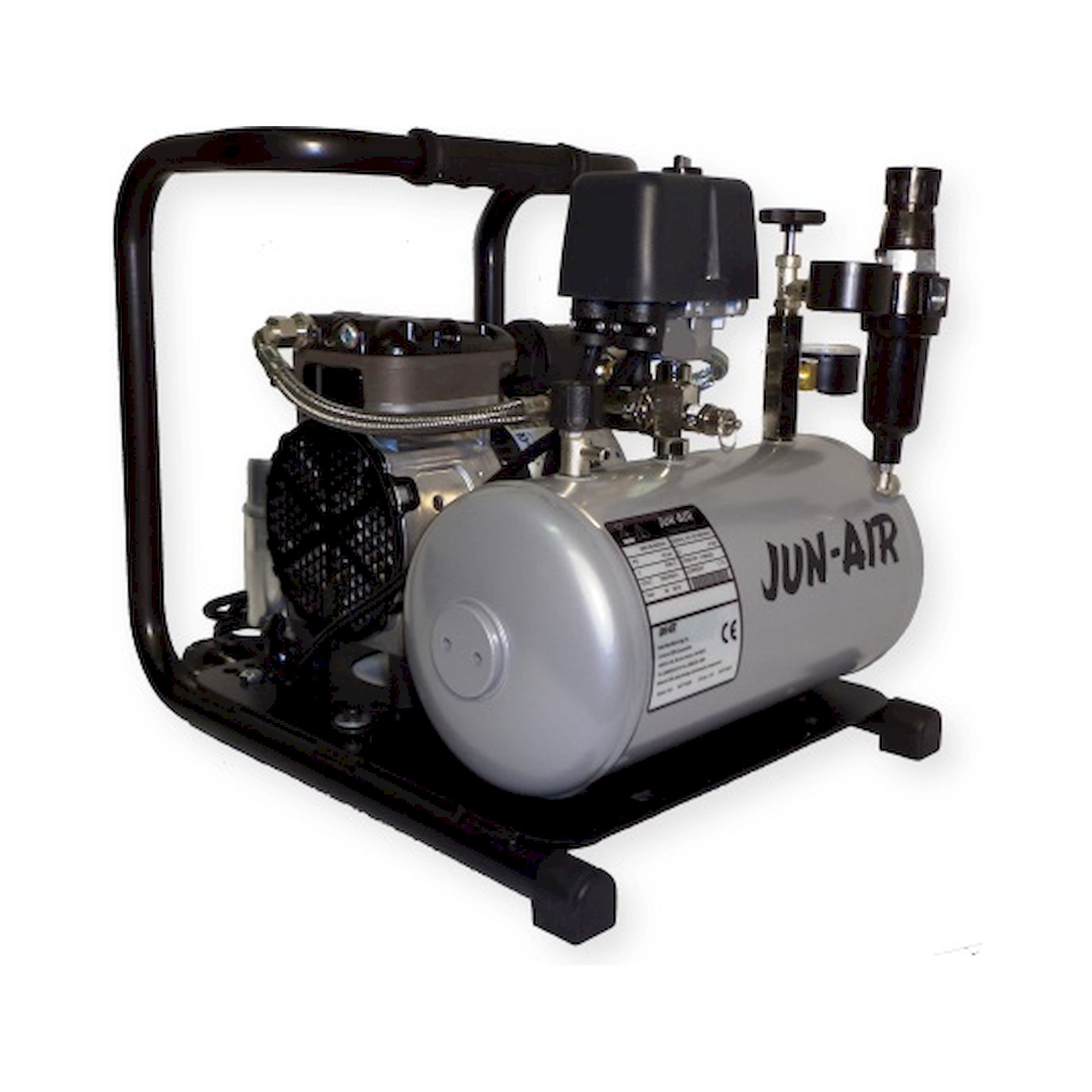 Jun-Air 86R-4B. Öl-freie Kompressor Aggregat