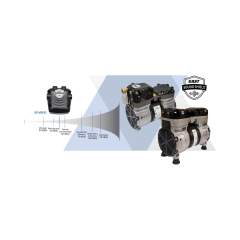 Jun-Air 87R + Sound Shield. Öl-freie Kompressor Aggregat