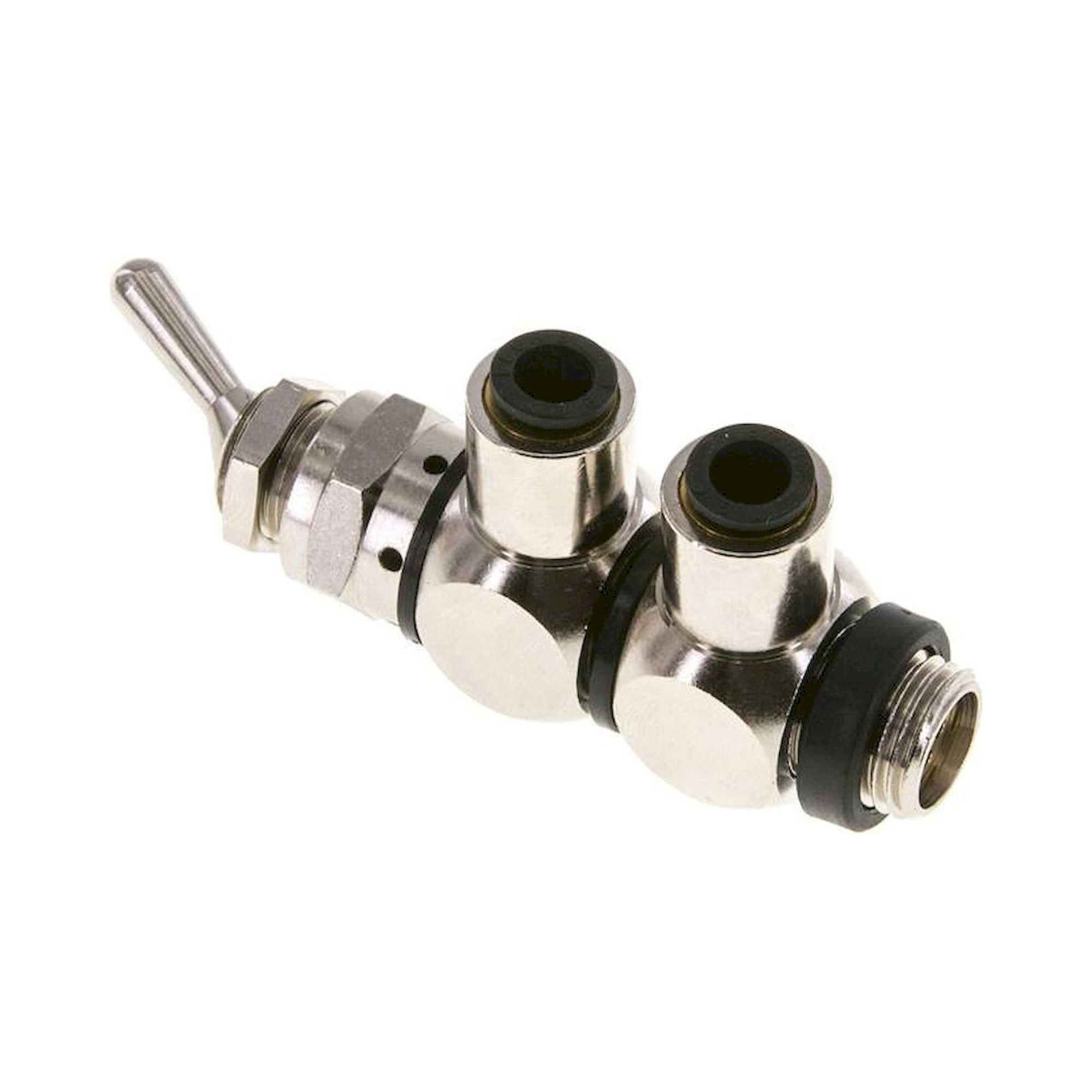 K 41406. 4/2-Wege Kipphebelventil G 1/4"-6 mm