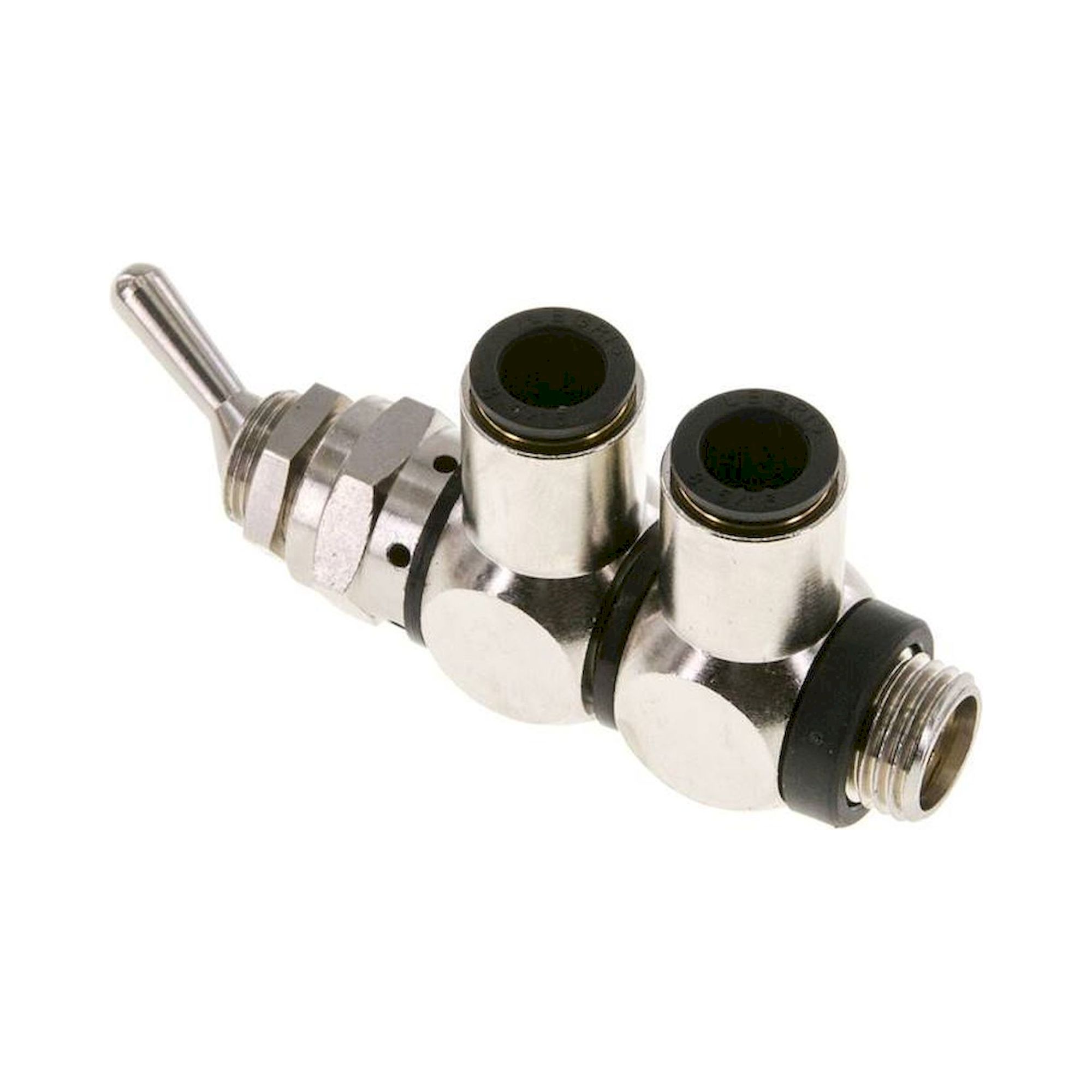 K 41408. 4/2-Wege Kipphebelventil G 1/4"-8 mm