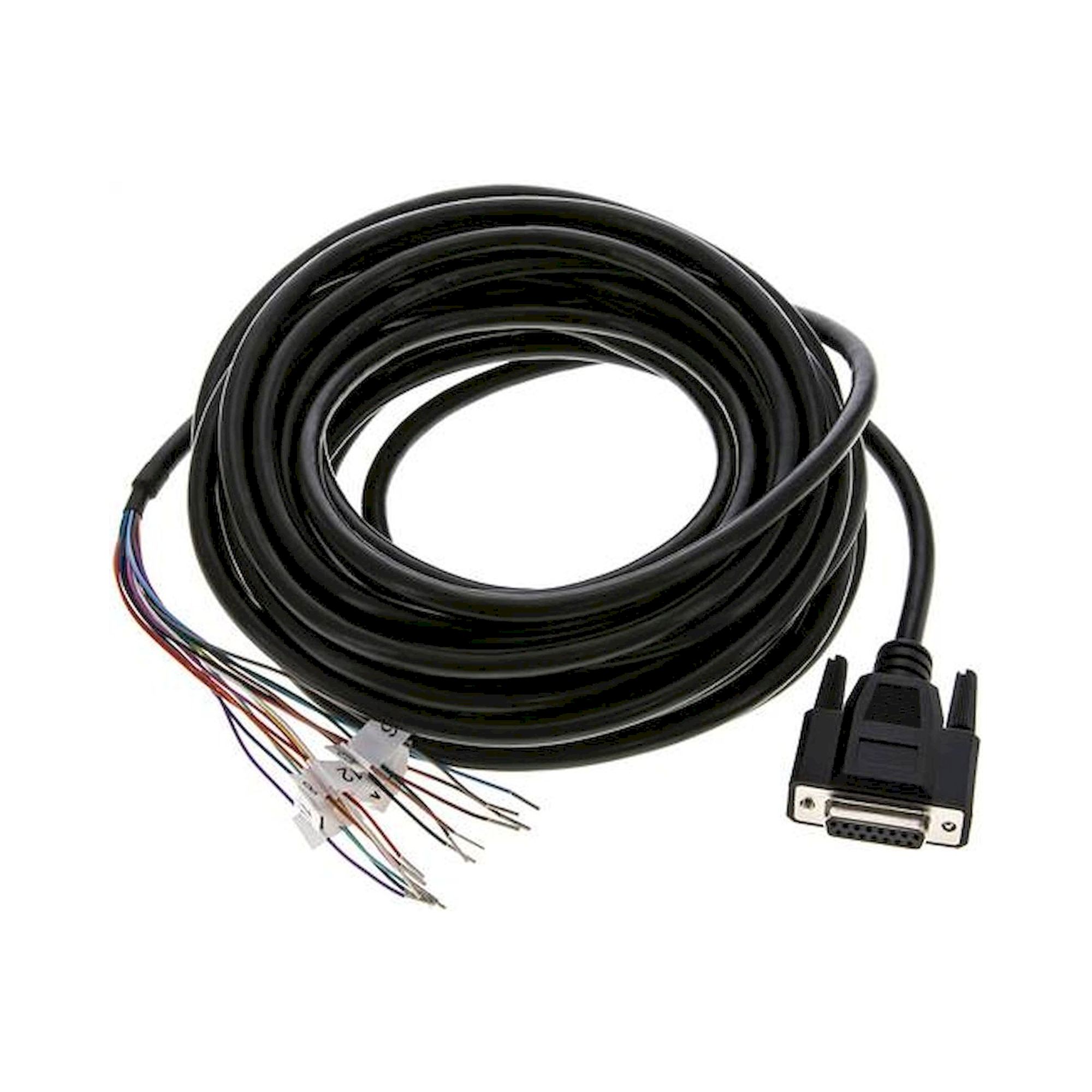 KAB DSUB15 10. D-Sub Verbindungsleitung, 15-polig, 10 m