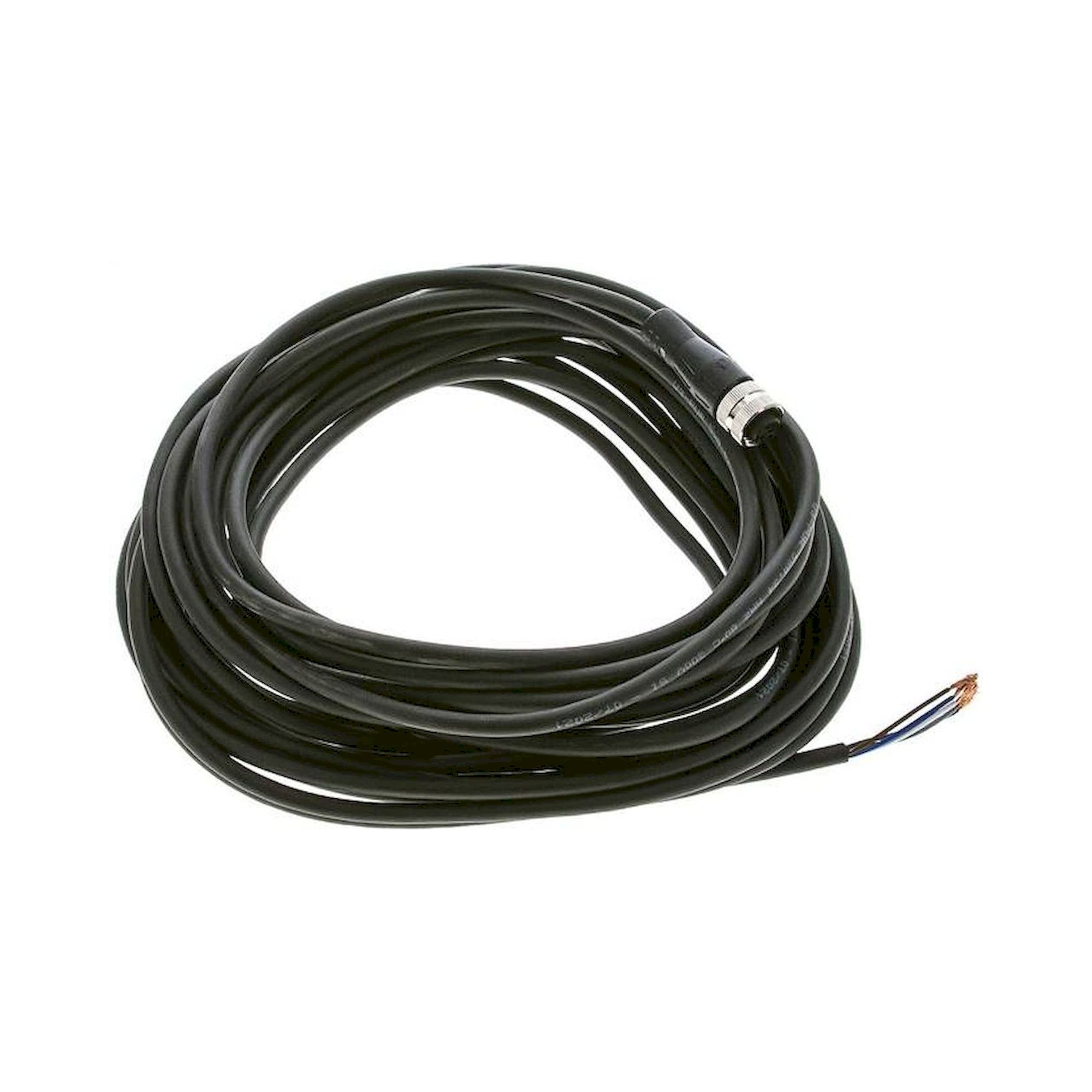 KAB M125 10 G. Kabel mit M12-Kupplung, 10 m, gerade, 5 lose Kabelenden (Pin 1 bis 5)