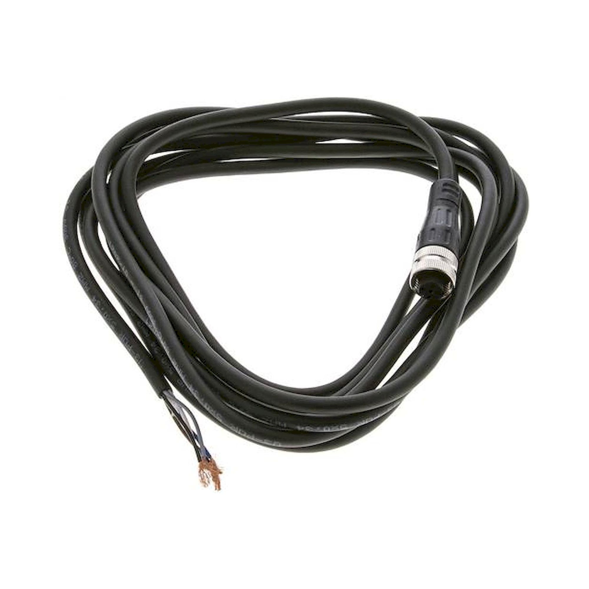 KAB M125 3 G. Kabel mit M12-Kupplung, 3 m, gerade, 5 lose Kabelenden (Pin 1 bis 5)