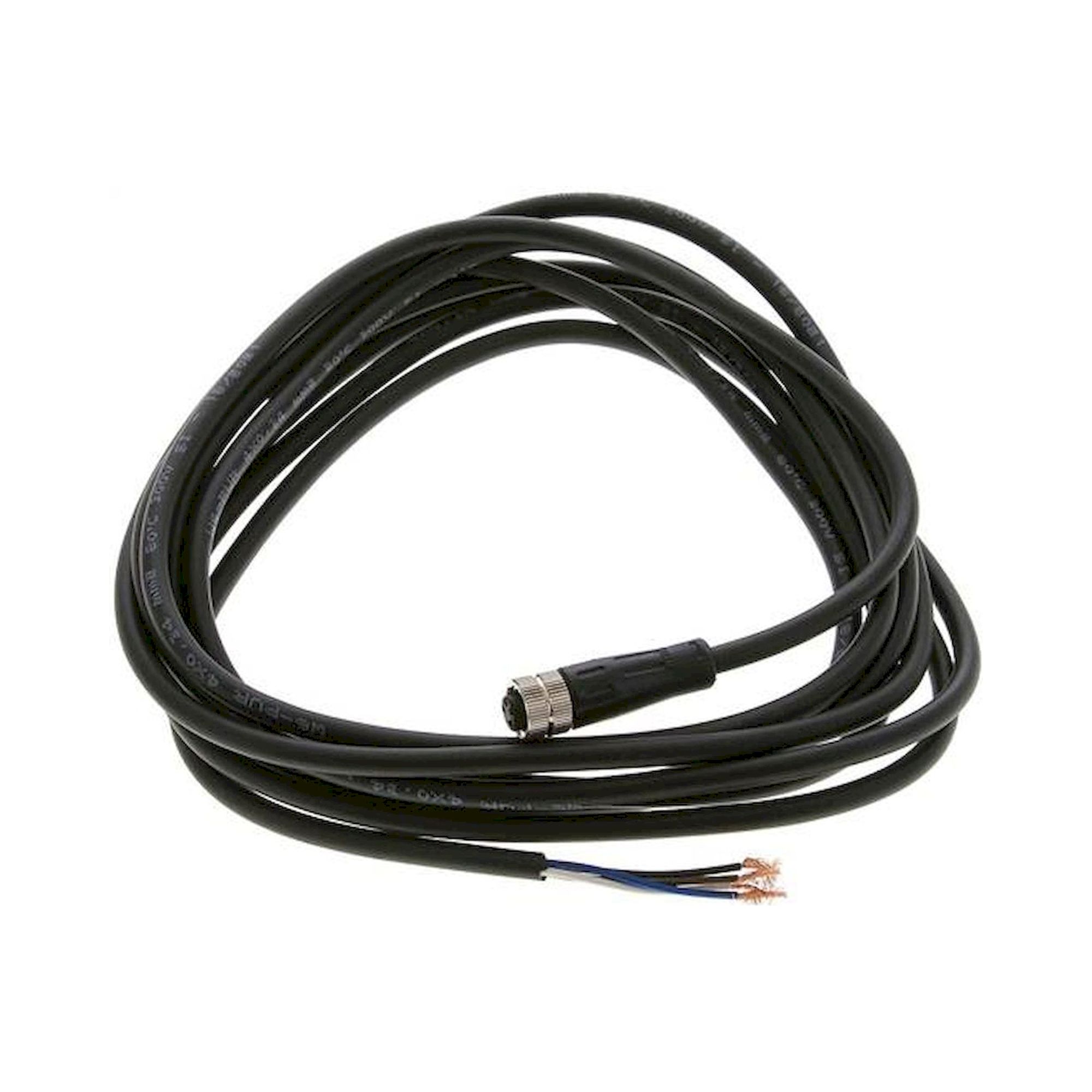 KAB M84 3 G. Kabel mit M8-Kupplung, 4-adrig, 3 m, gerade
