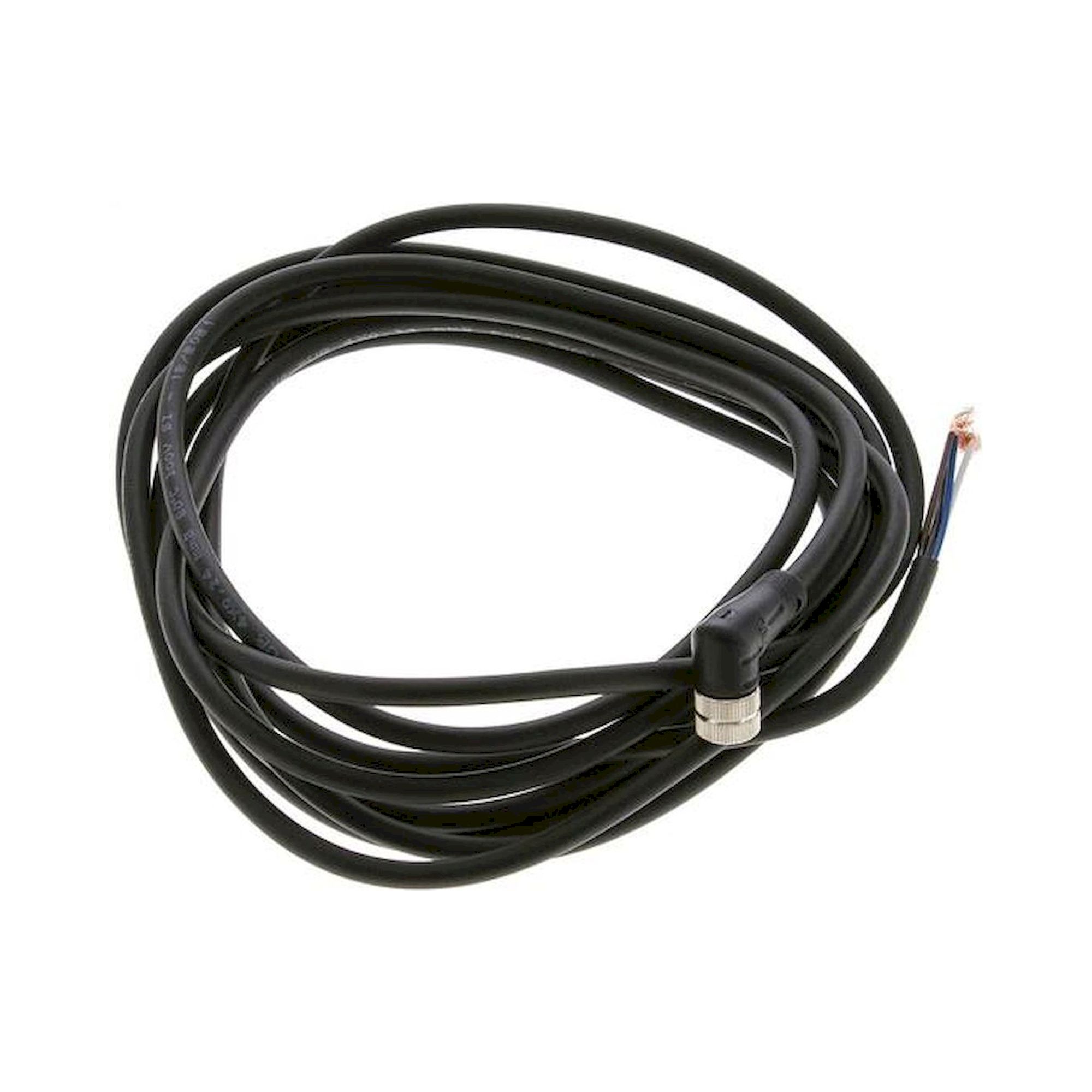 KAB M84 3 W. Kabel mit M8-Kupplung, 4-adrig, 3 m, abgewinkelt
