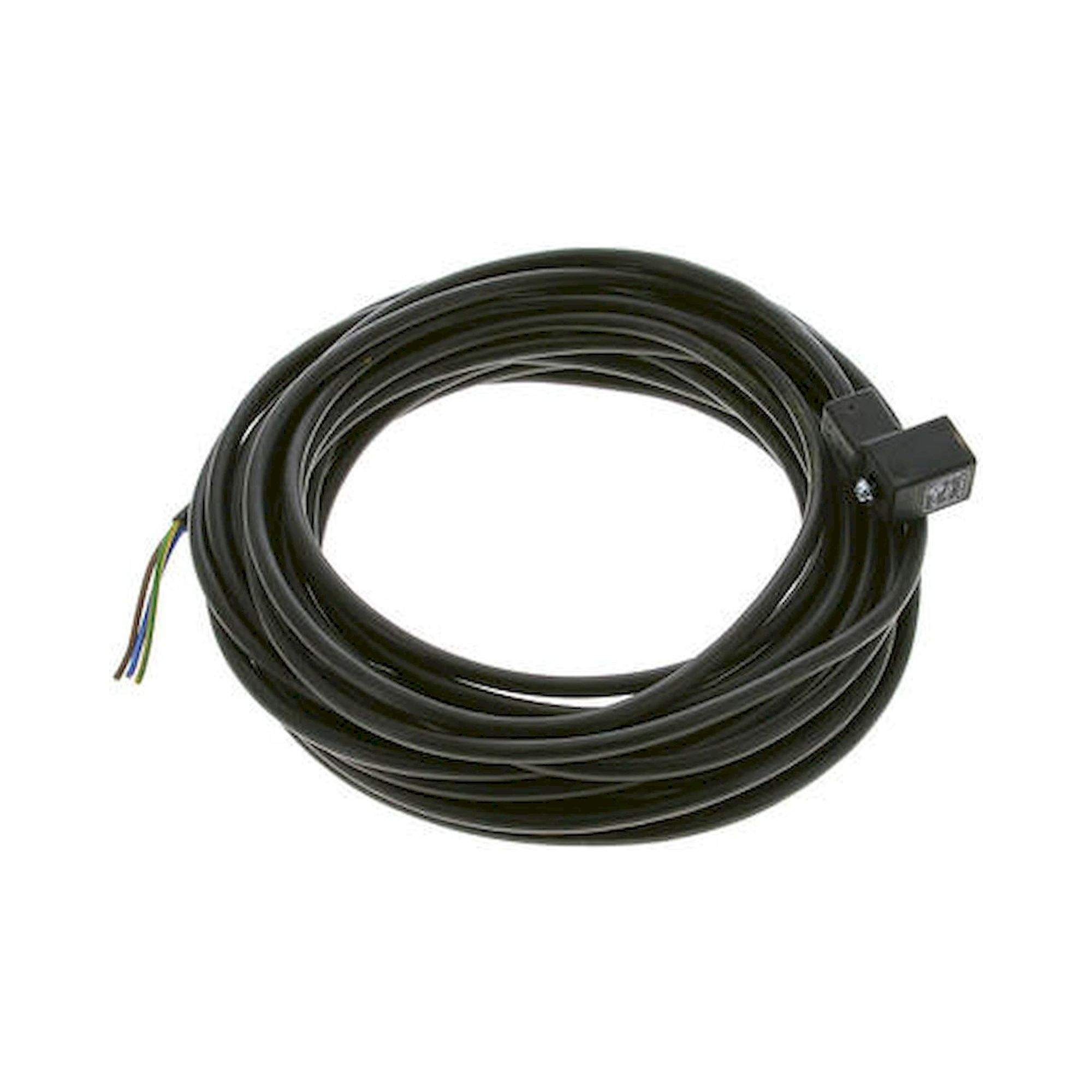 KAB ST00 10 LED. LED-Stecker mit 10 mtr Kabel, Größe 0 (Industrienorm C)