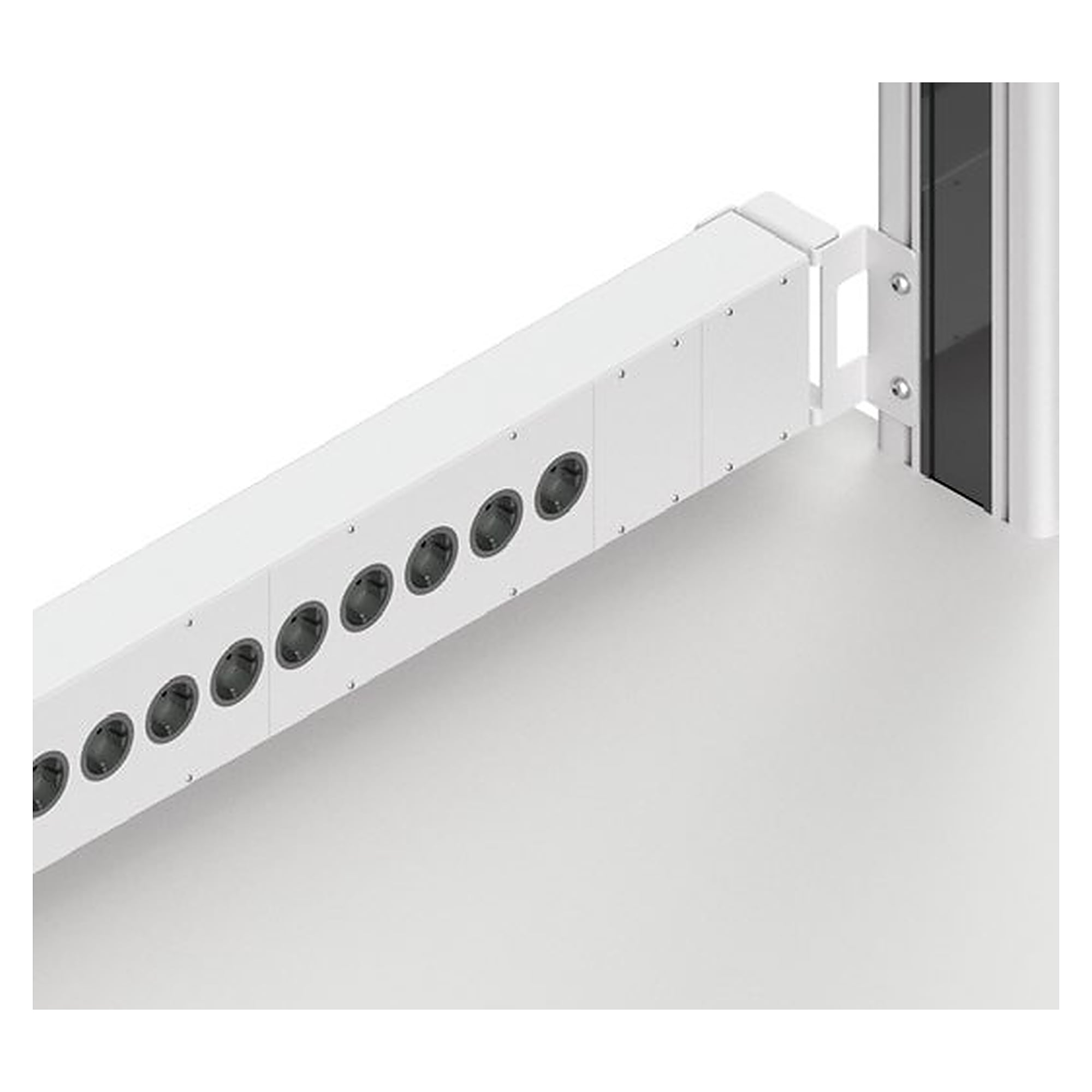 Bandeau d'alimentation Quadro pour plaques d'insertion, largeur 2135 mm