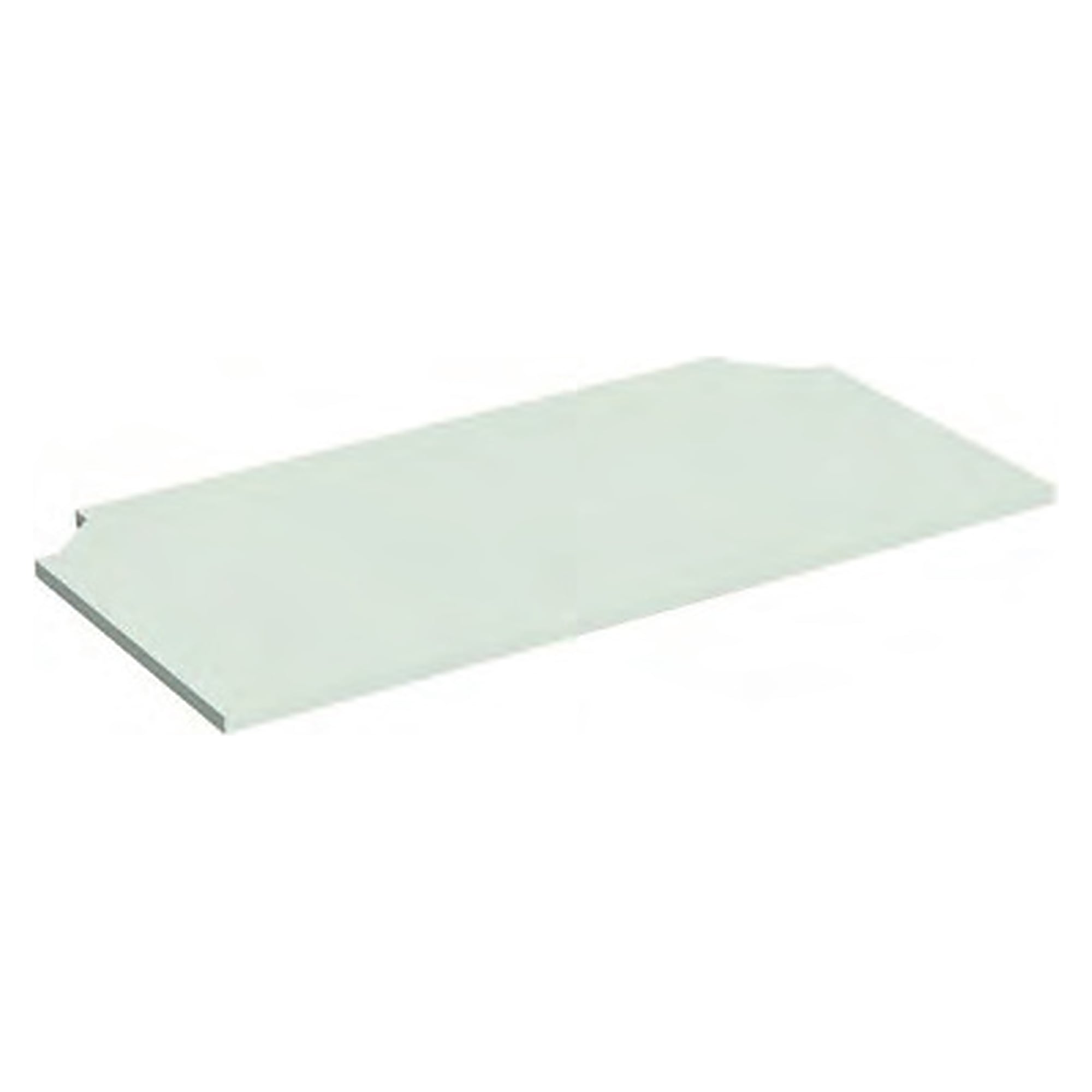 ESD-Tischplatte TriMax Hartlaminat lichtgrau mit Ausschnitt für Premium-Vertikalstreben, 1600x1000 mm - Karl 200.341.15