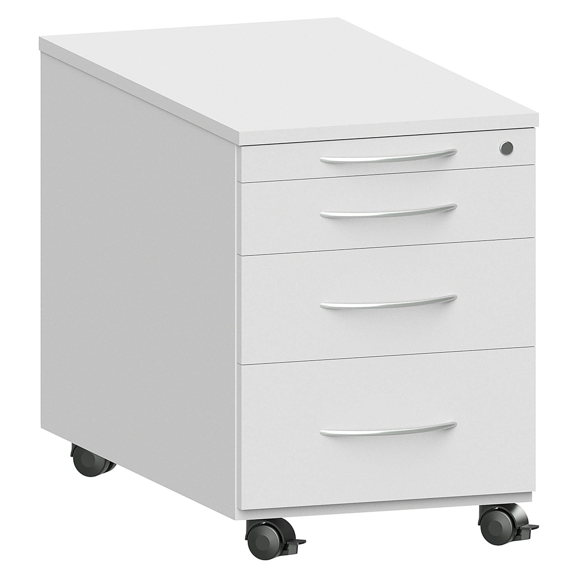 ESD mobile pedestal wood version with 4 drawers, 435x800x602 mm - Karl 380.300.01