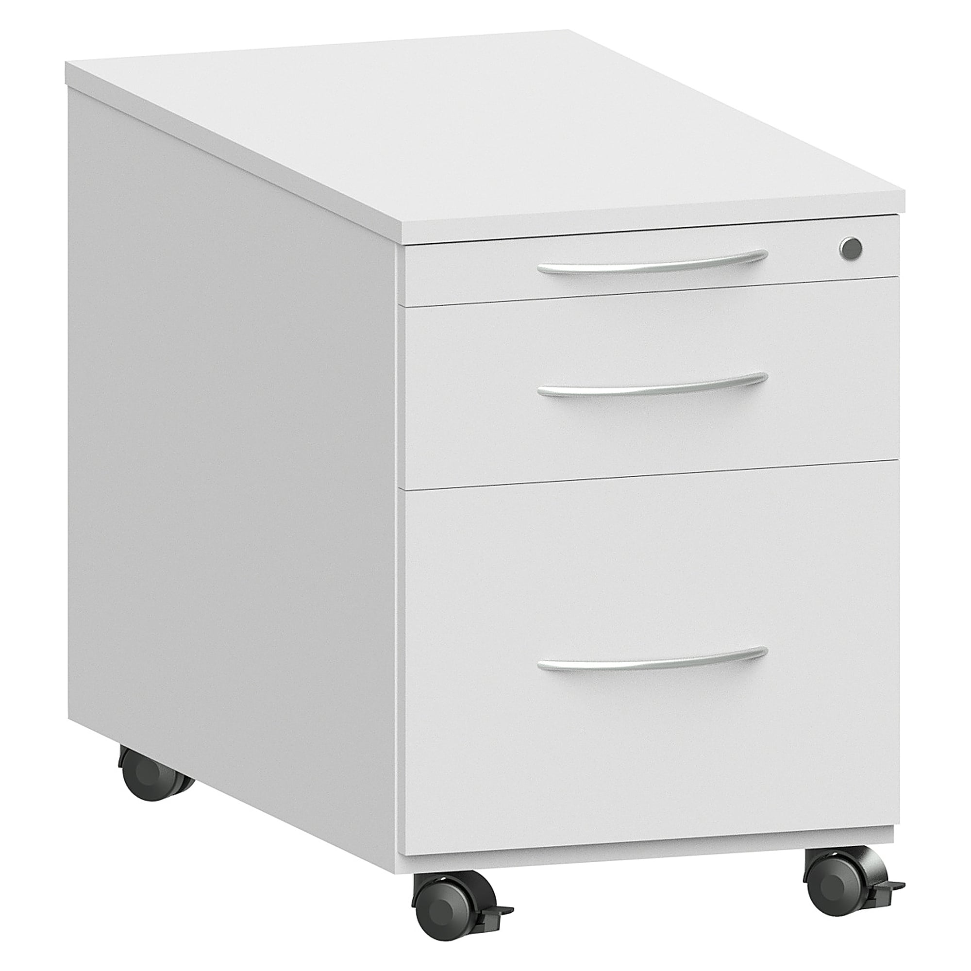 ESD mobile pedestal wood version with 3 drawers, 435x800x602 mm - Karl 380.400.01