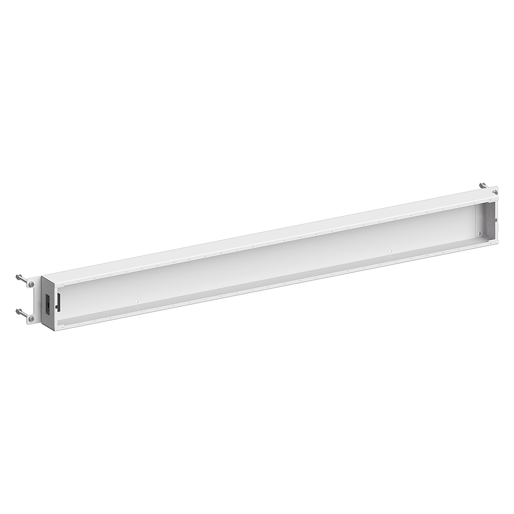 Power supply strip Sintro, unequipped, for insert plates, for table width 1530 and 1830 mm - Karl 39.453.70