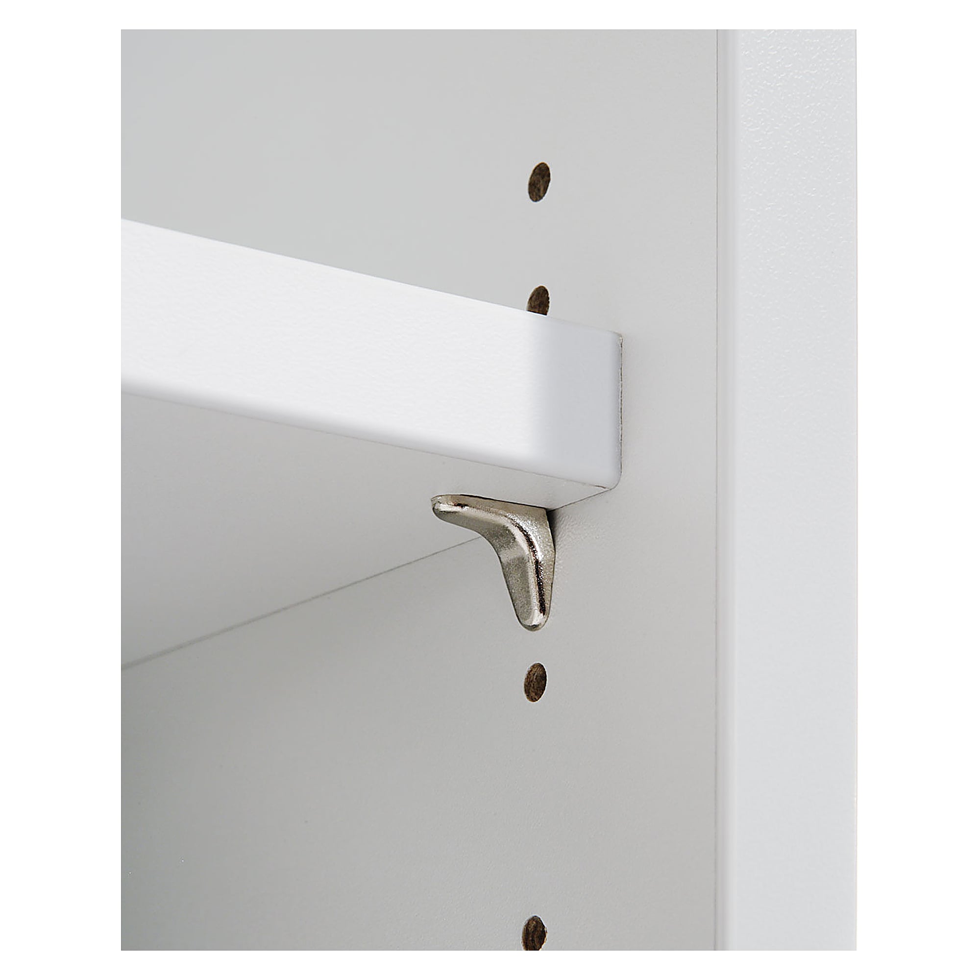 ESD side shelf unit wood version, 500x630x772 mm