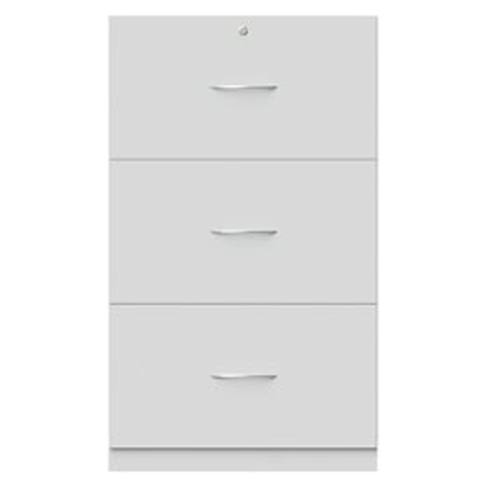 Armoire d'appoint version bois pour dossiers suspendus, 3 tiroirs, 800x450x1352 mm - Karl 508.437.00