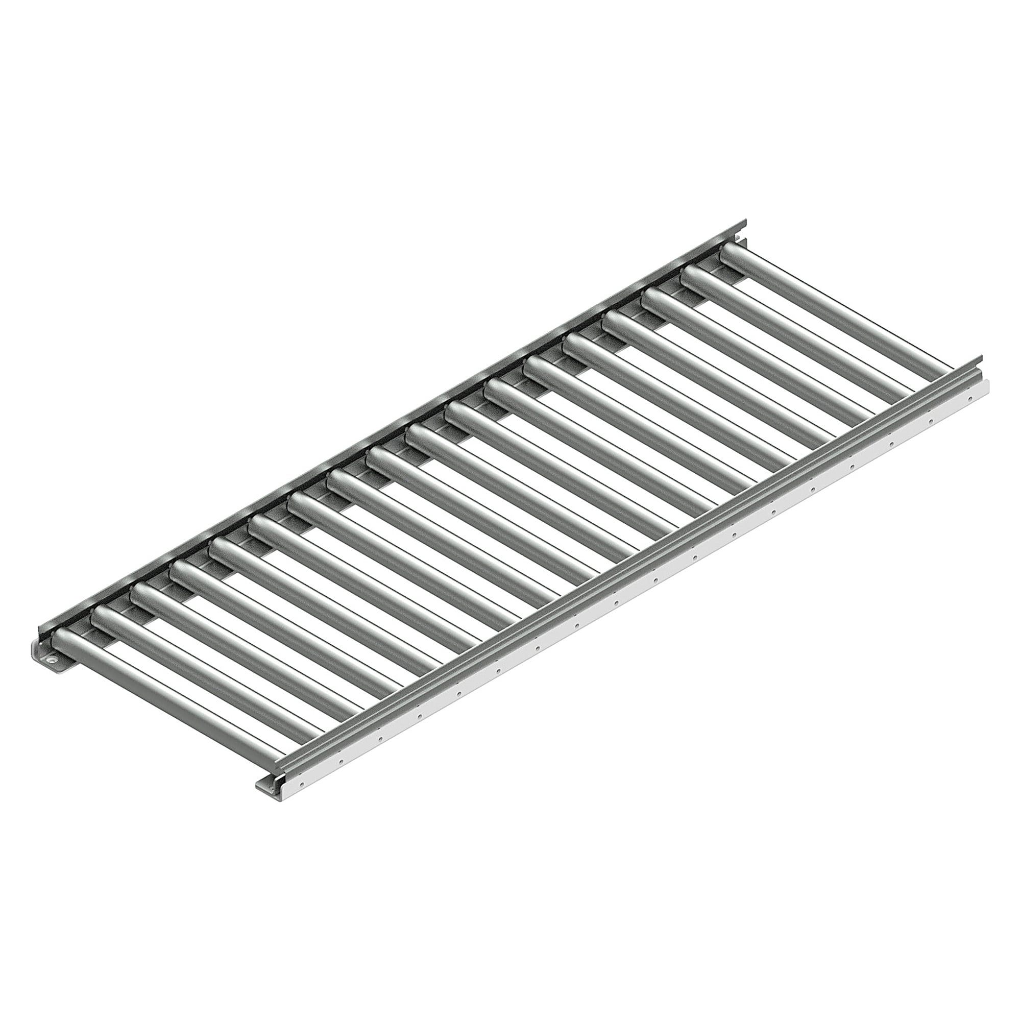 Convoyeur à rouleaux Sintro sur toute la largeur de table, 1230x400 mm, voie 400 mm - Karl 56.615.72