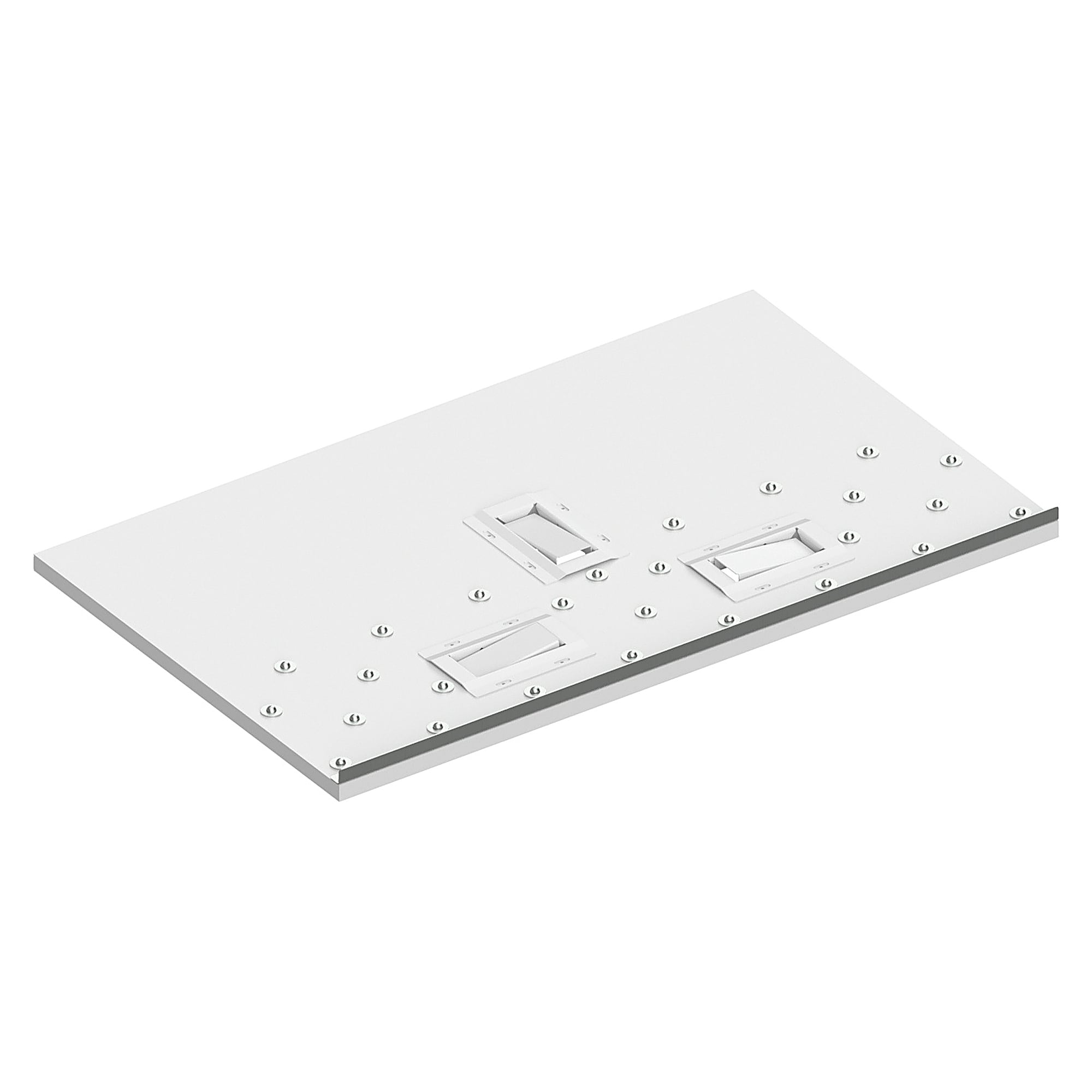 Kugeltischplatte Sintro Durchgangstisch für Werkstückträger 300x300 mm, 1230x750 mm - Karl 56.805.88