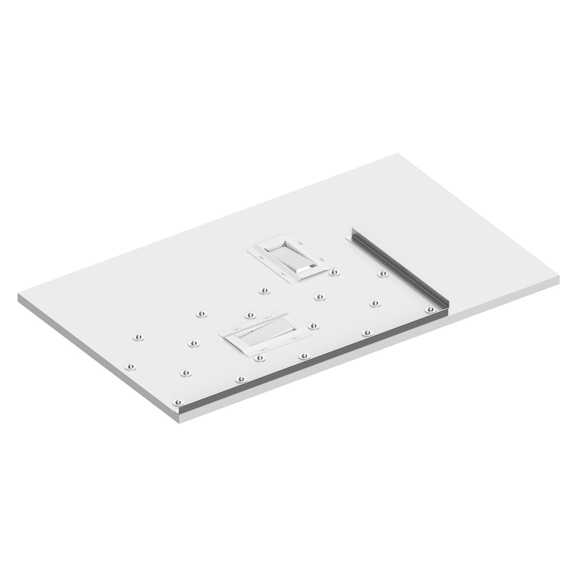 Kugeltischplatte SINTRO Ausschleusung links für Werkstückträger 400x400 mm, 1230x750 mm - Karl 56.814.88
