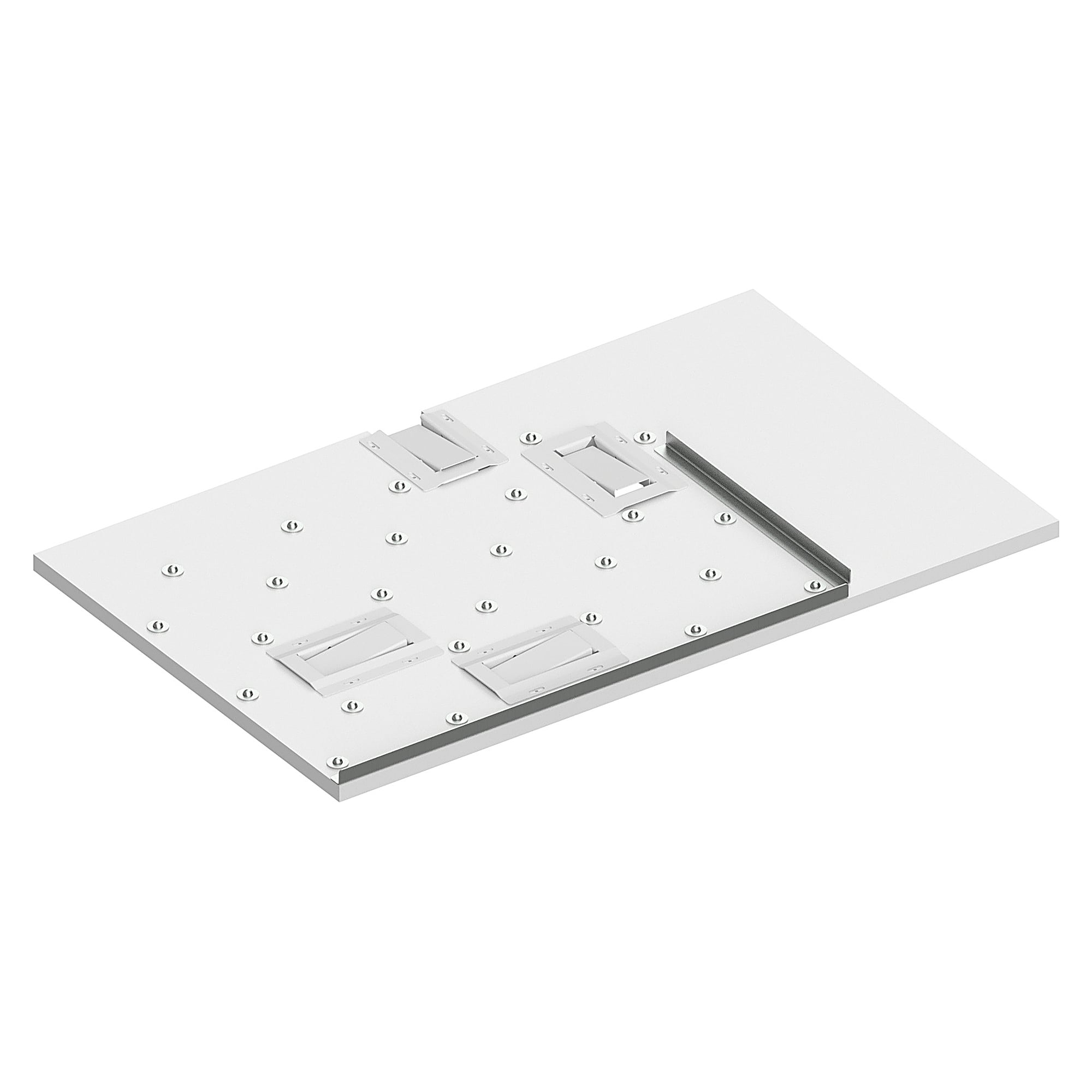 ESD-Kugeltischplatte SINTRO Ausschleusung links für Werkstückträger 400x600 mm, 1230x750 mm - Karl 56.819.89