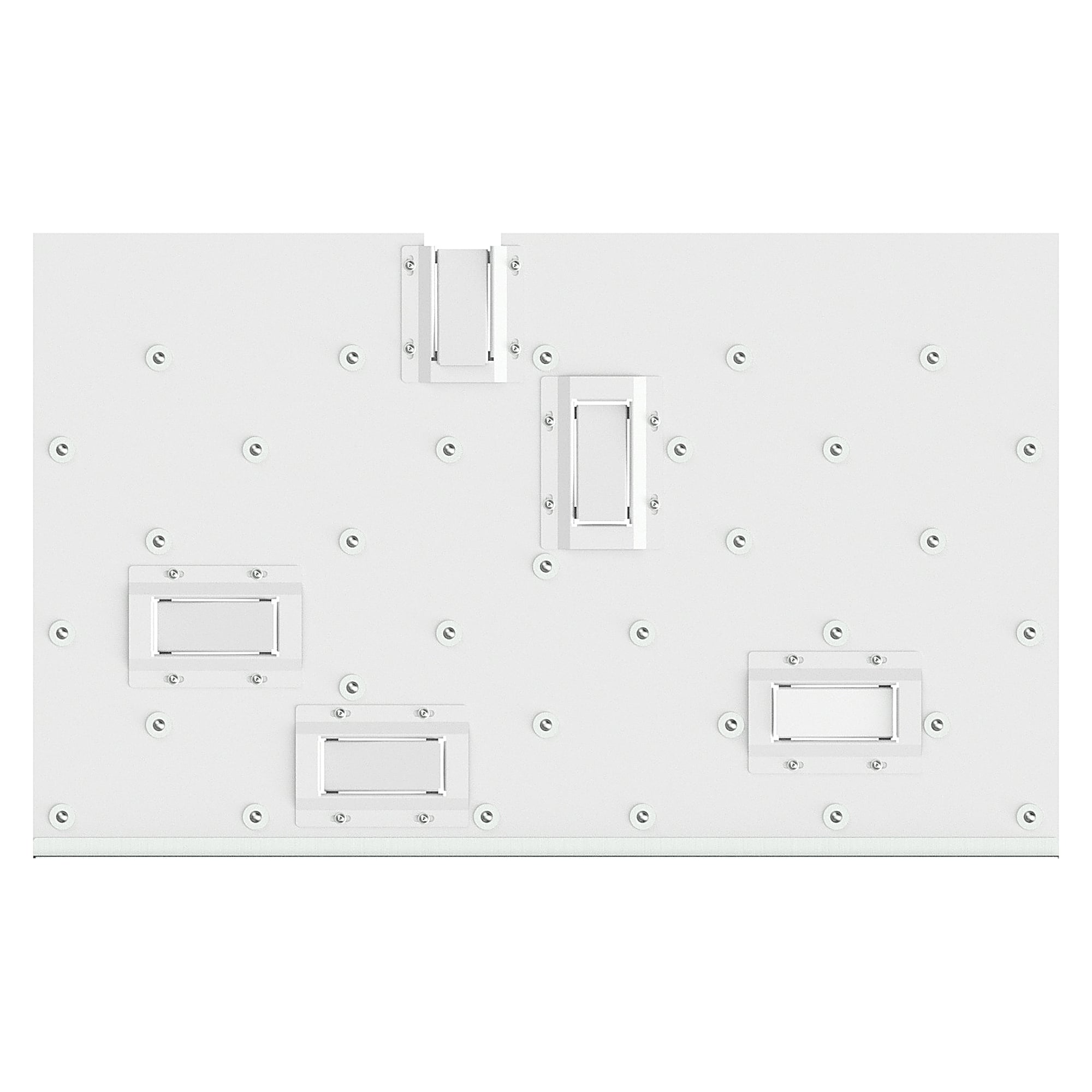 Kugeltischplatte Sintro Durchgangstisch für Werkstückträger 400x600 mm, 1230x750 mm