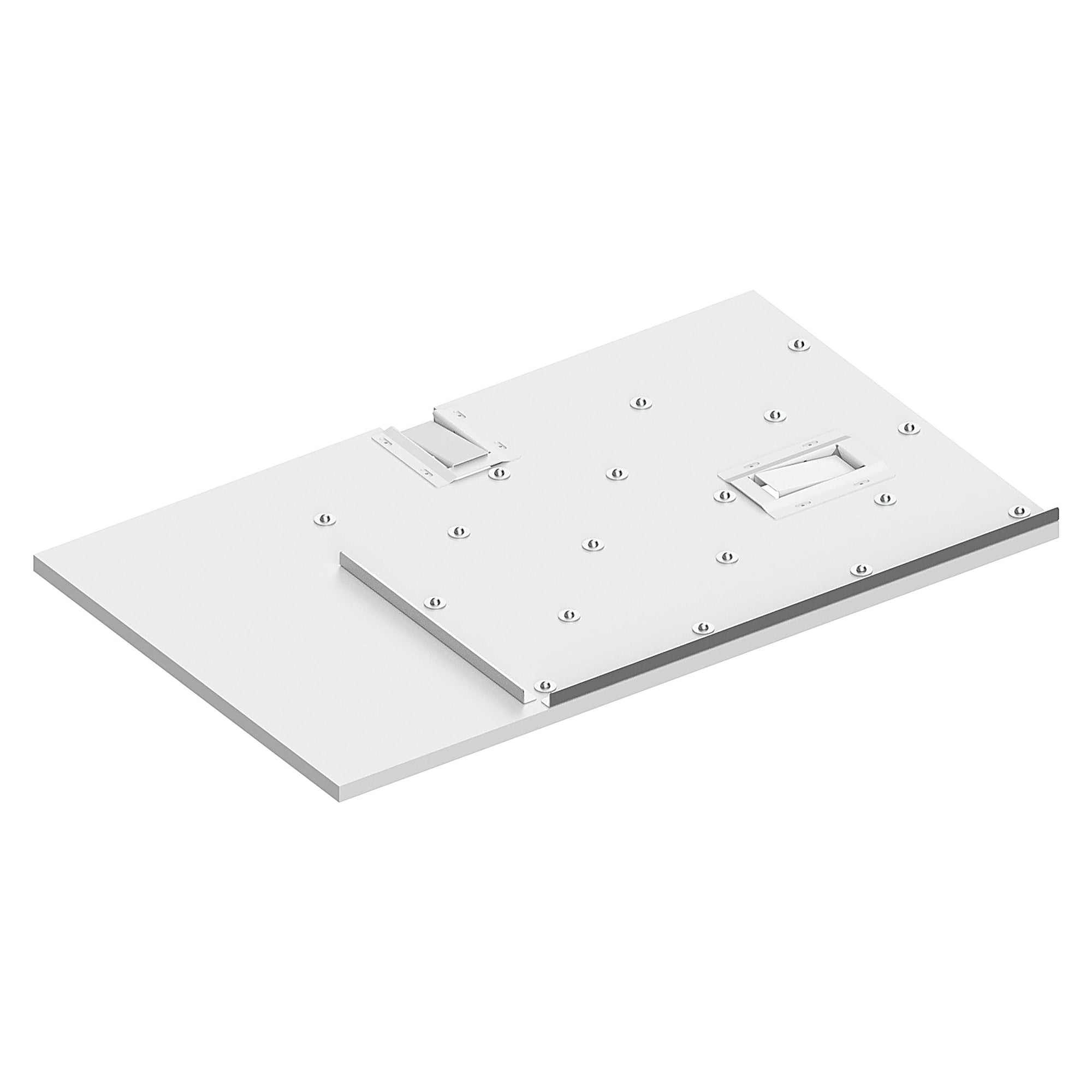 Plateau à billes Sintro, sortie à droite, pour supports de pièces 600x600 mm, 1230x750 mm - Karl 56.823.88