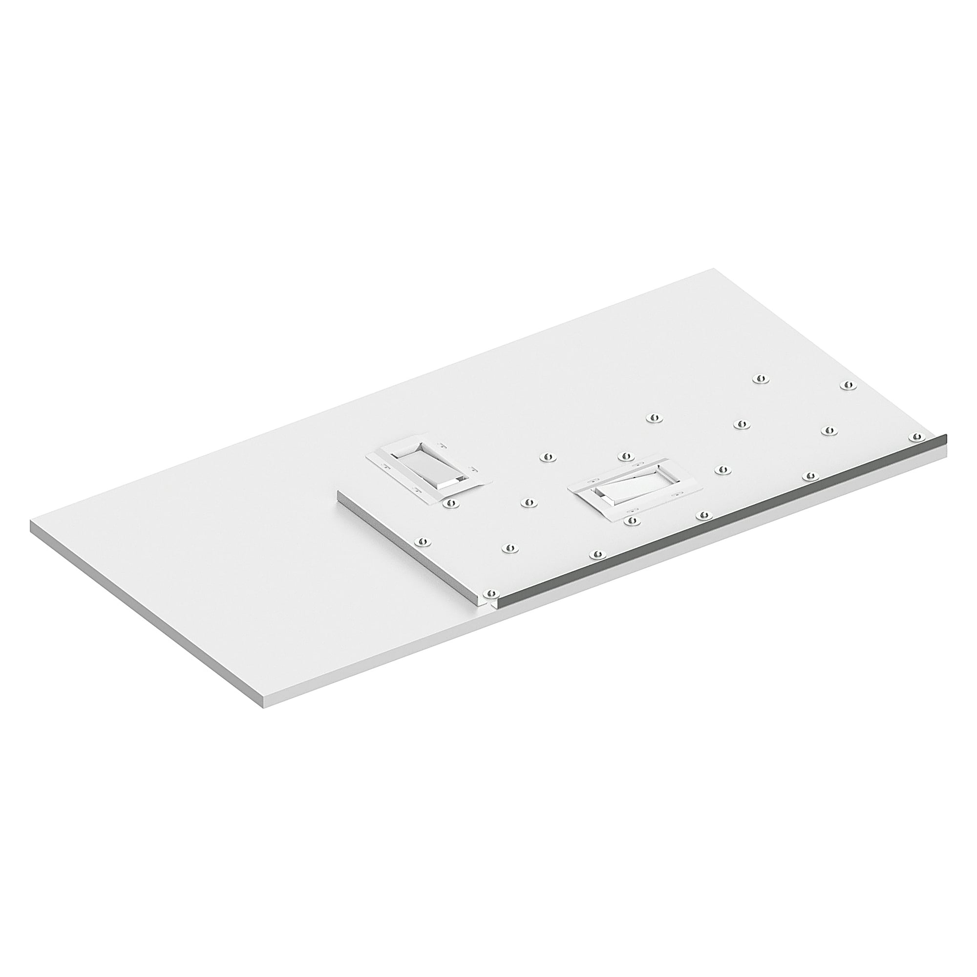 Plateau à billes Sintro, sortie à droite, pour supports de pièces 400x400 mm, 1530x750 mm - Karl 56.843.88