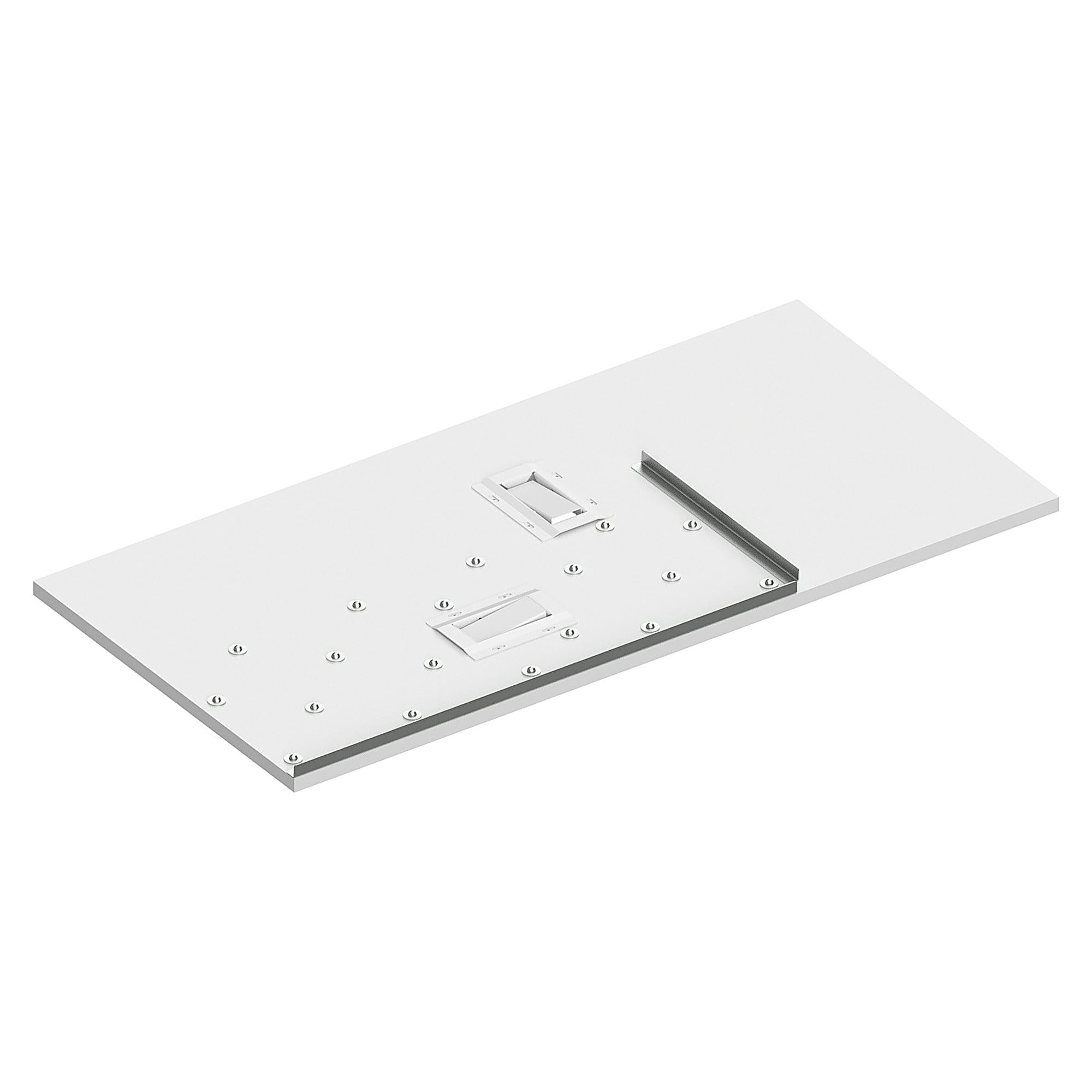 Plateau à billes SINTRO sortie à gauche pour supports de pièces 400x400 mm, 1530x750 mm - Karl 56.844.88