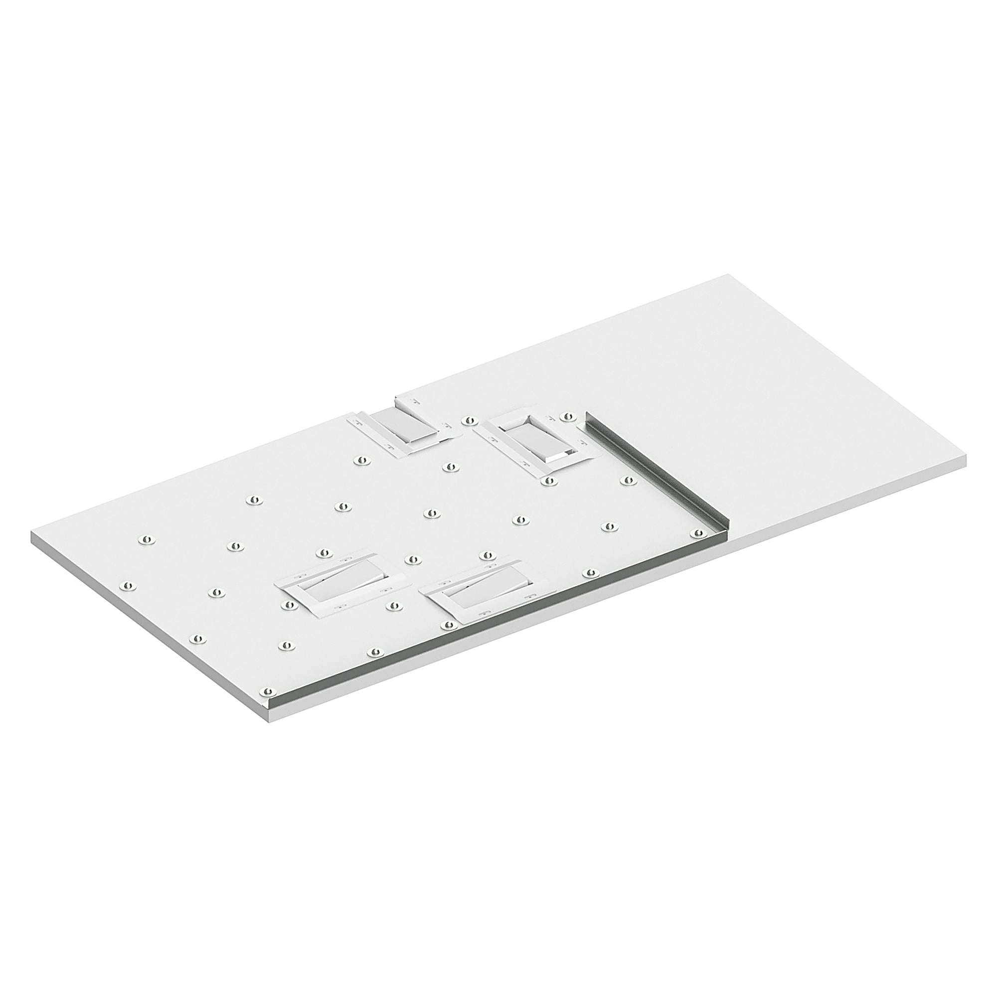 ESD-Kugeltischplatte SINTRO Ausschleusung links für Werkstückträger 400x600 mm, 1530x750 mm - Karl 56.849.89