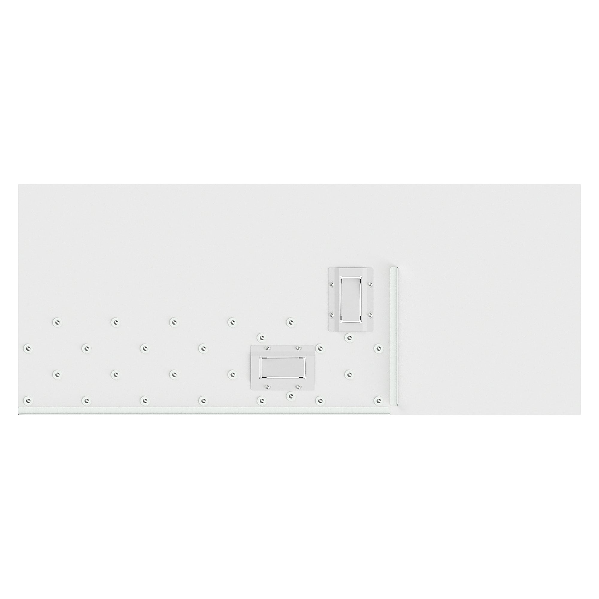 Plateau à billes SINTRO sortie à gauche pour supports de pièces 300x300 mm, 1830x750 mm