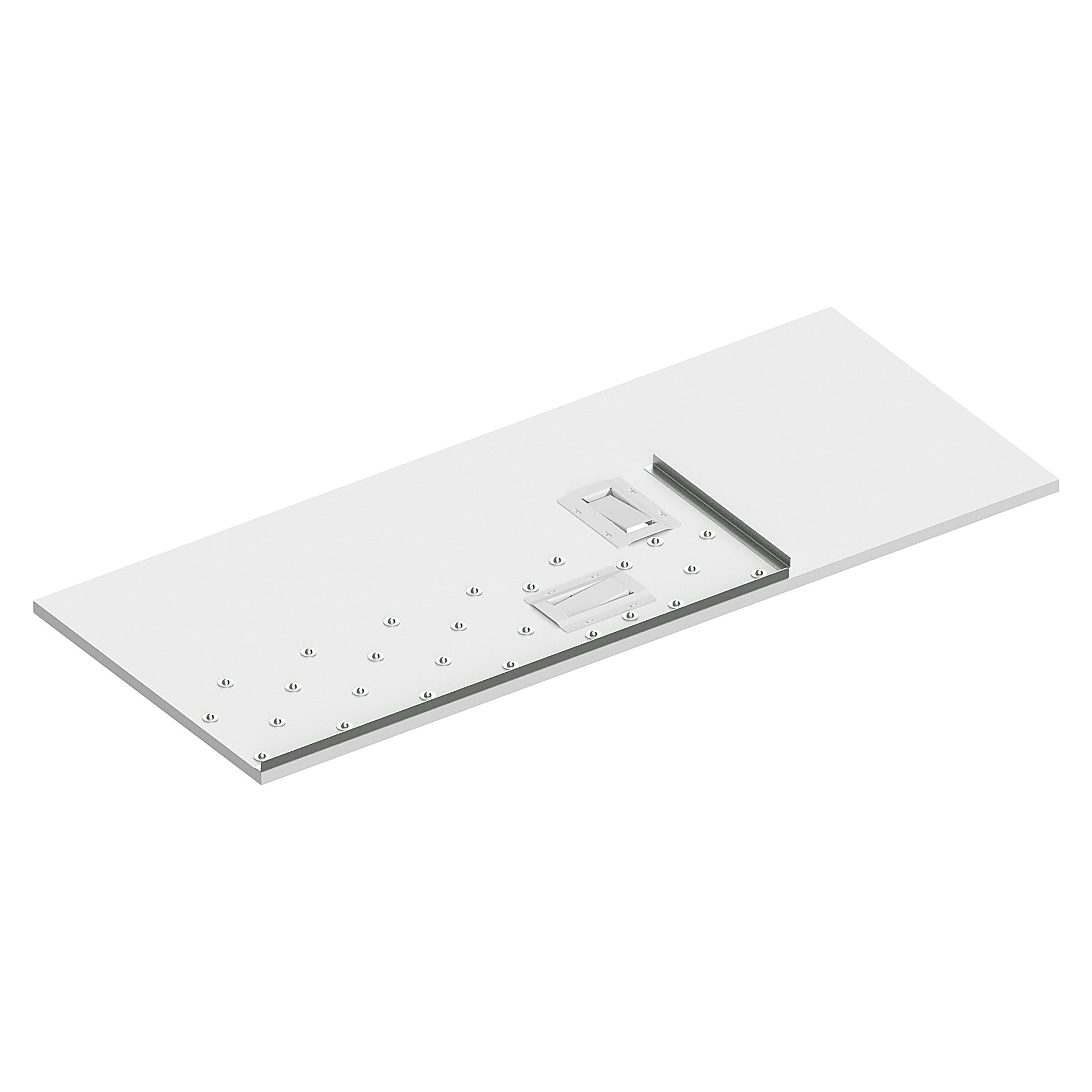 Plateau à billes SINTRO sortie à gauche pour supports de pièces 300x300 mm, 1830x750 mm - Karl 56.864.88