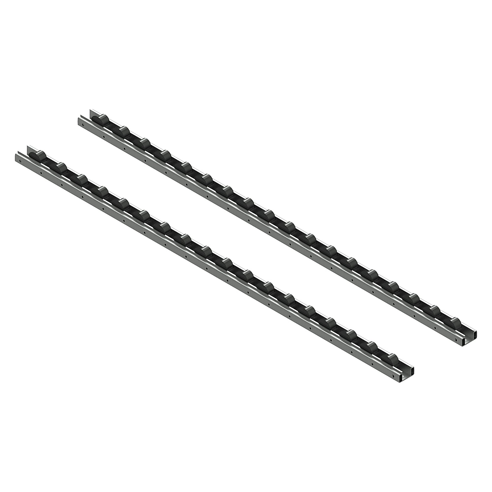 Röllchenleisten Transfer, Set 2 Stück, 1225 mm lang - Karl 57.535.72
