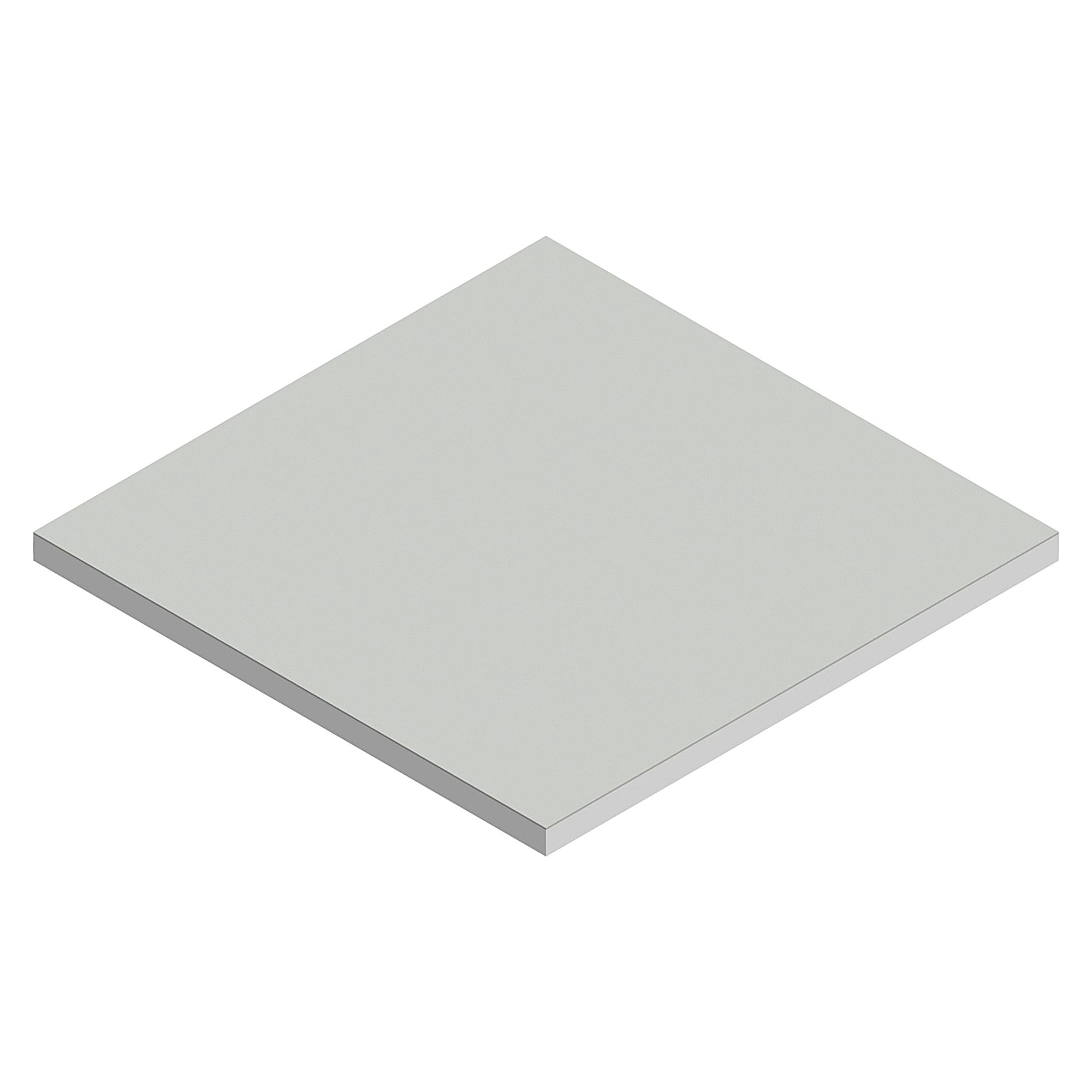 Support de pièces 600x600 mm, revêtement caoutchouc, 27 mm - Karl 59.725.98
