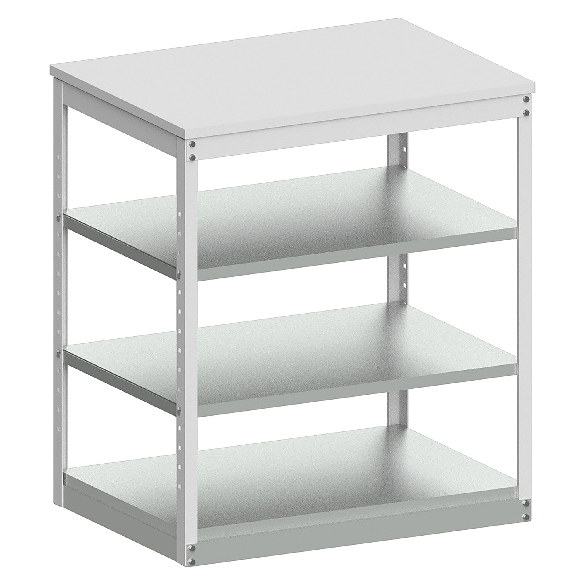 ESD shelving unit with ESD laminate top, 975x700x1125 mm - Karl 60.444.34